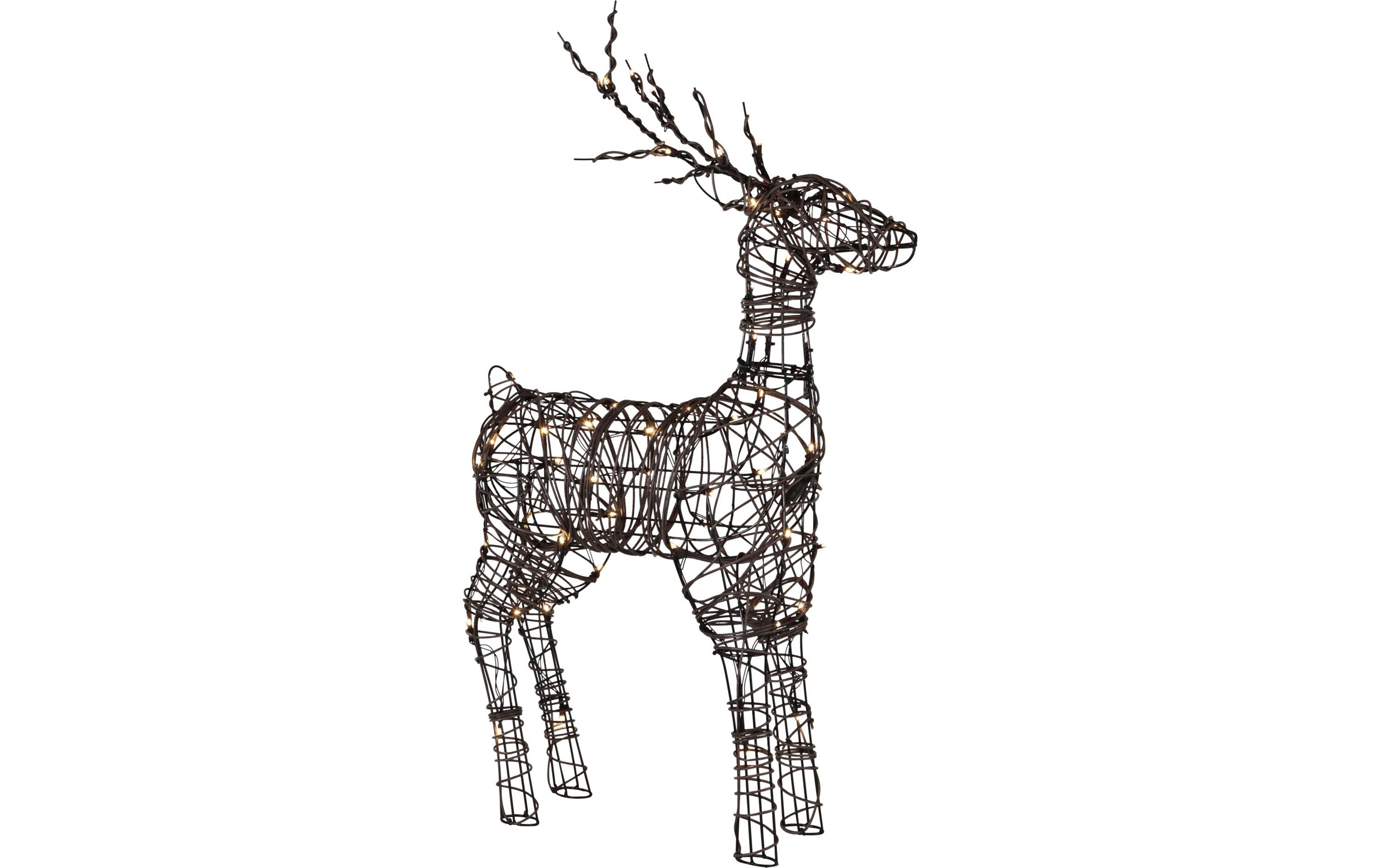 Image of Dekofigur "LED-Rentier Vixen, 90cm, o"
