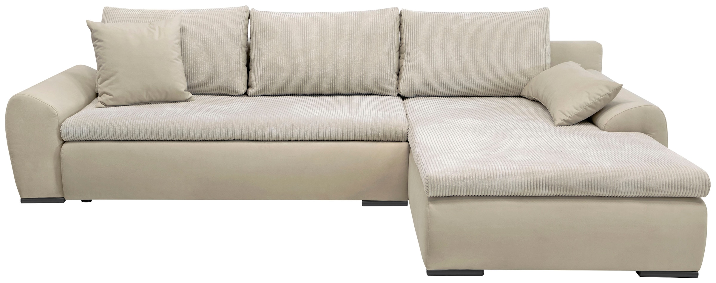 Home affaire Ecksofa Win L-Form, wahlweise mit Bettfunktion und Bettkasten