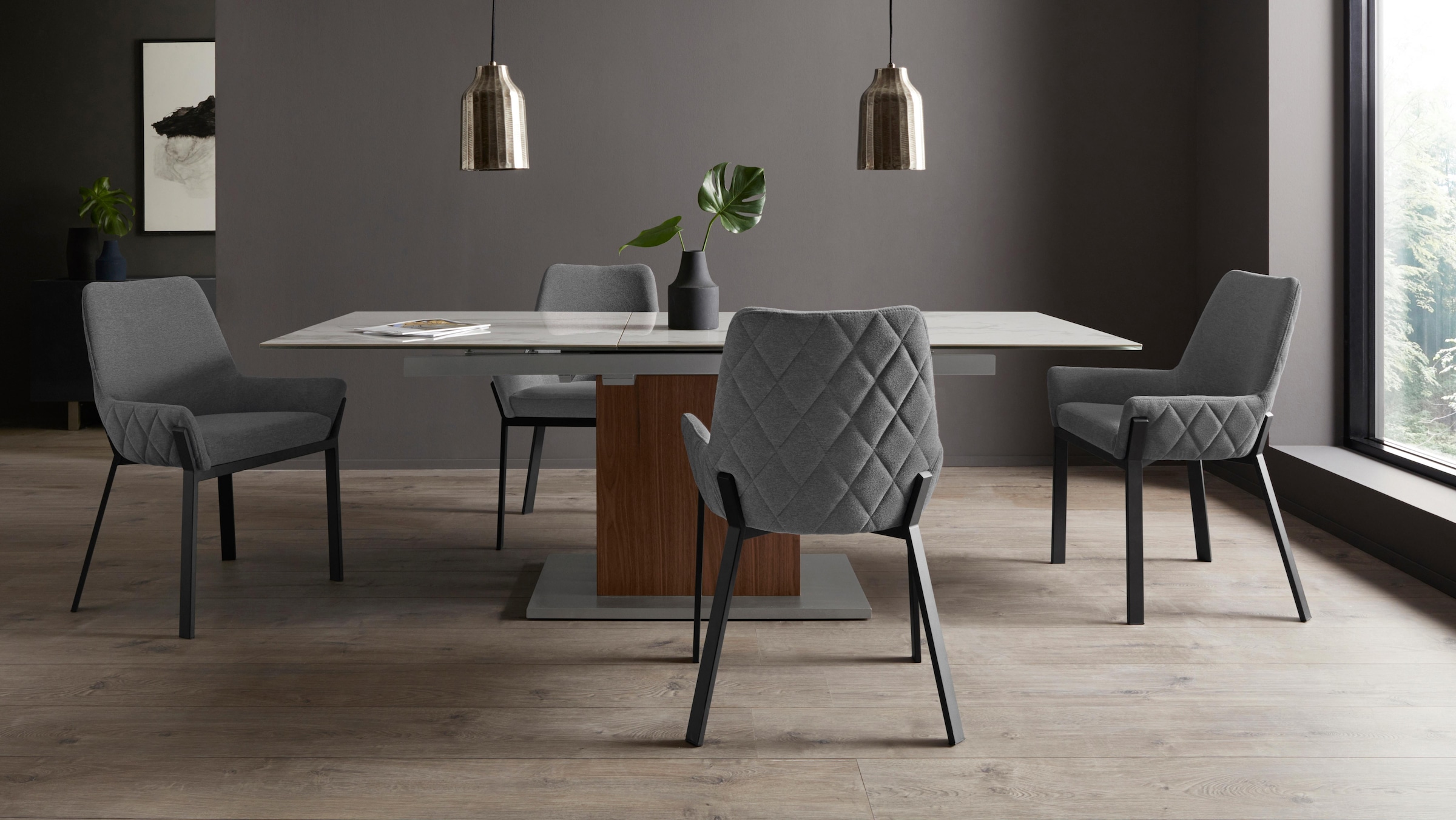 Places of Style Stuhl »Lome, TOPSELLER!, OTTOs Choice«, (Set), 2 St., Webstoff