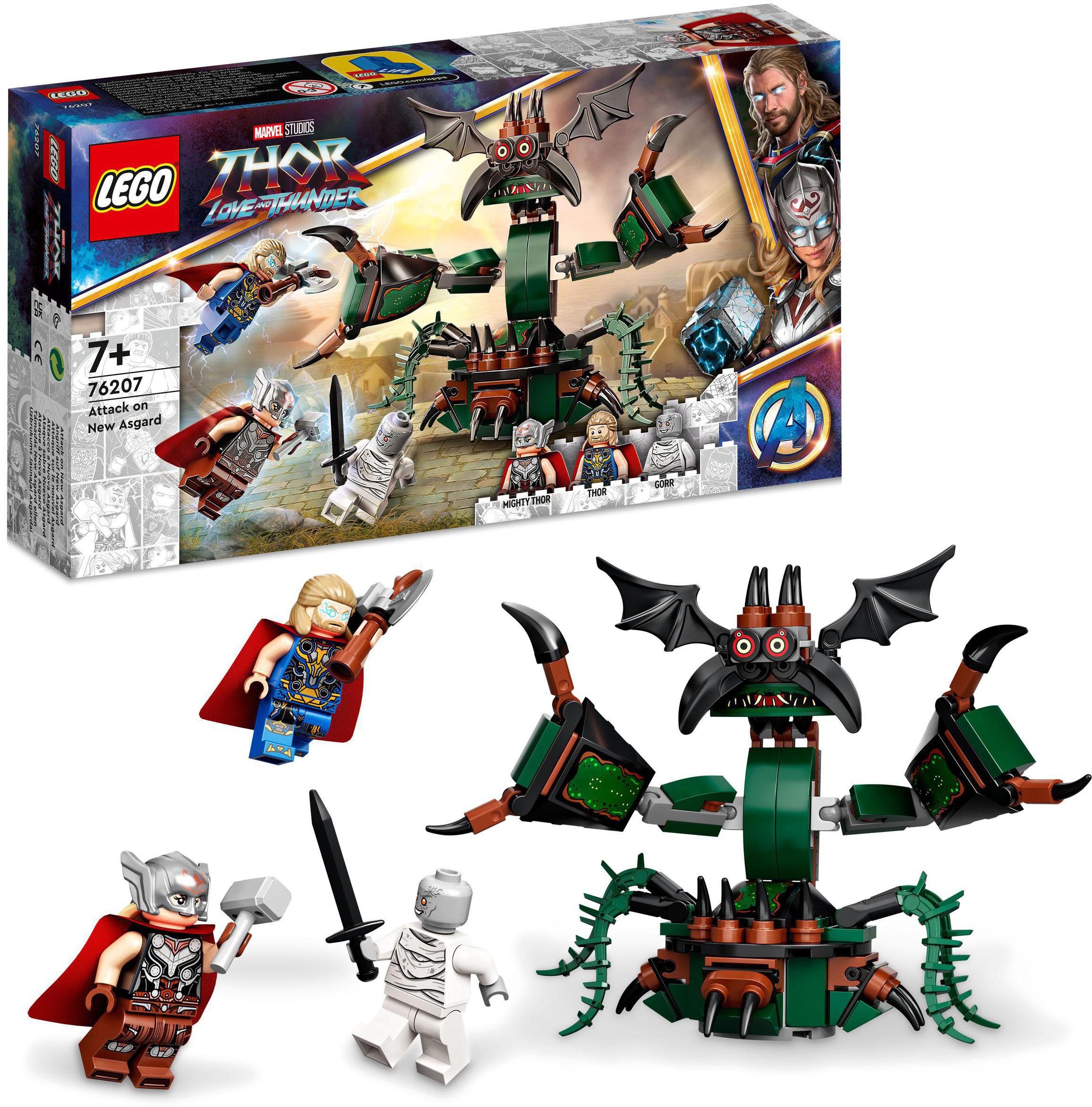 Image of LEGO® Konstruktionsspielsteine »Angriff auf New Asgard (76207), LEGO® Marvel«, (159 St.) bei Ackermann Versand Schweiz