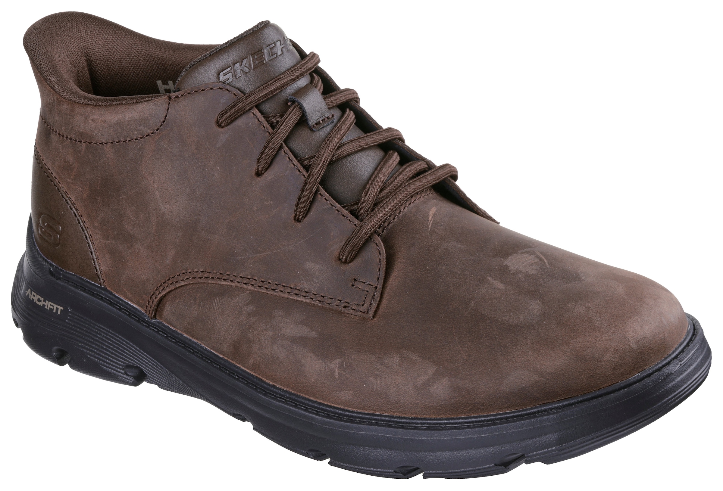 Skechers Bottines à lacets »ARCH FIT GARZA«  chaussure de loisirs, chaussure de trekking avec slip-ins