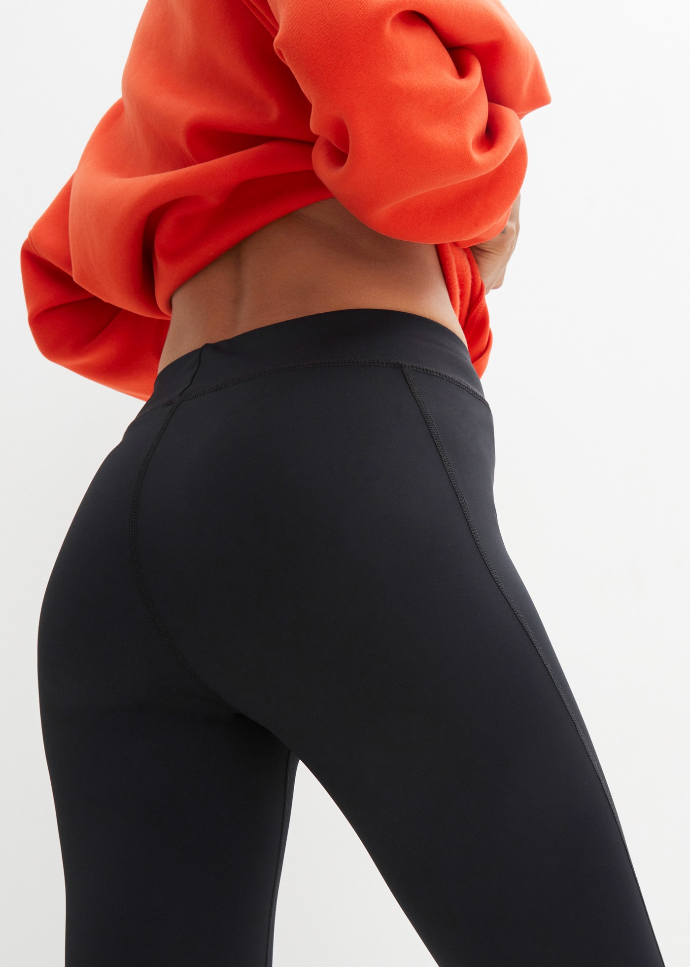 bonprix Caprileggings  aus Power-Stretch-Material, schnelltrocknend, mit Elasthan-Anteil