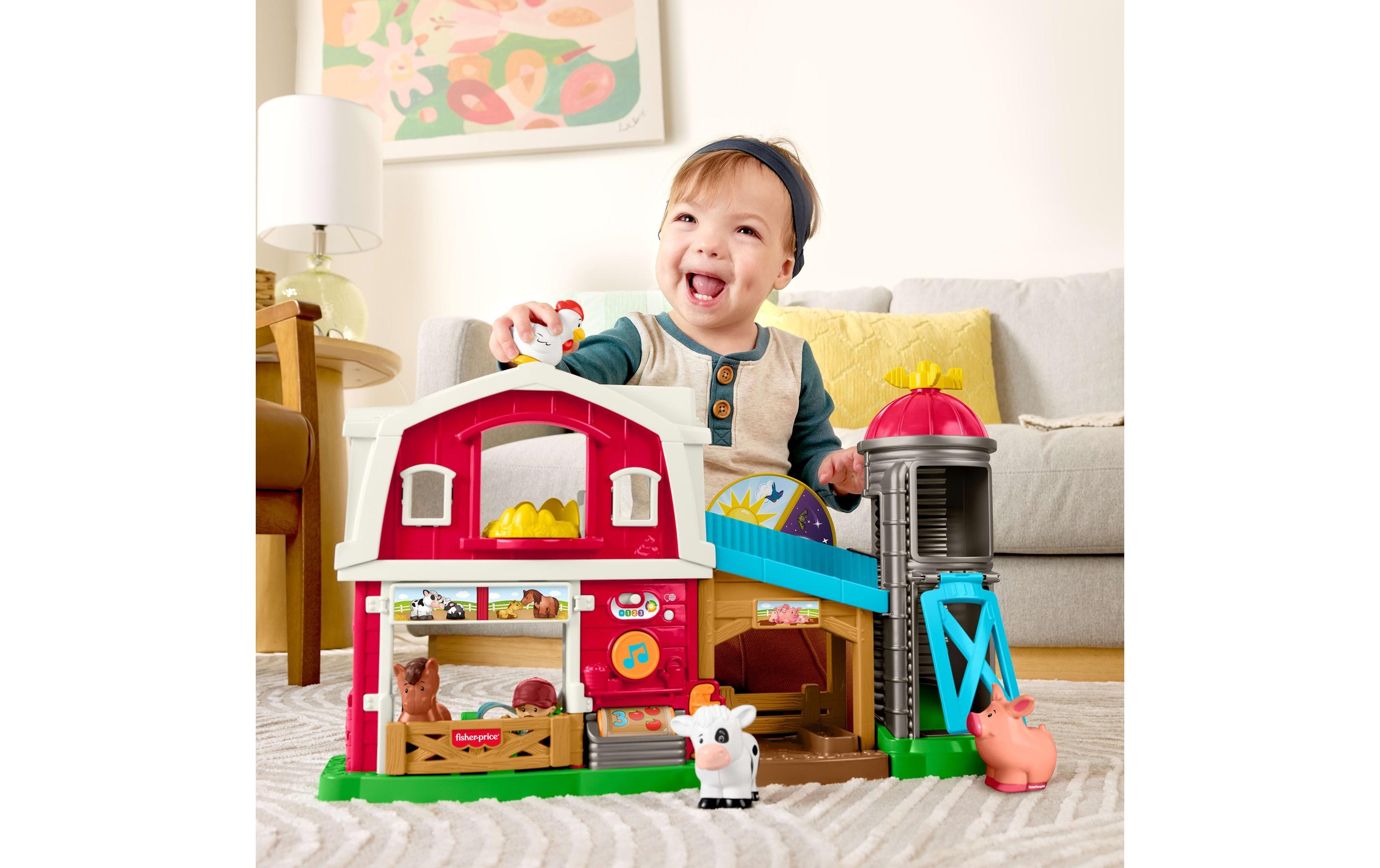 Fisher-Price® Spielwelt »Little People Bauernhof«