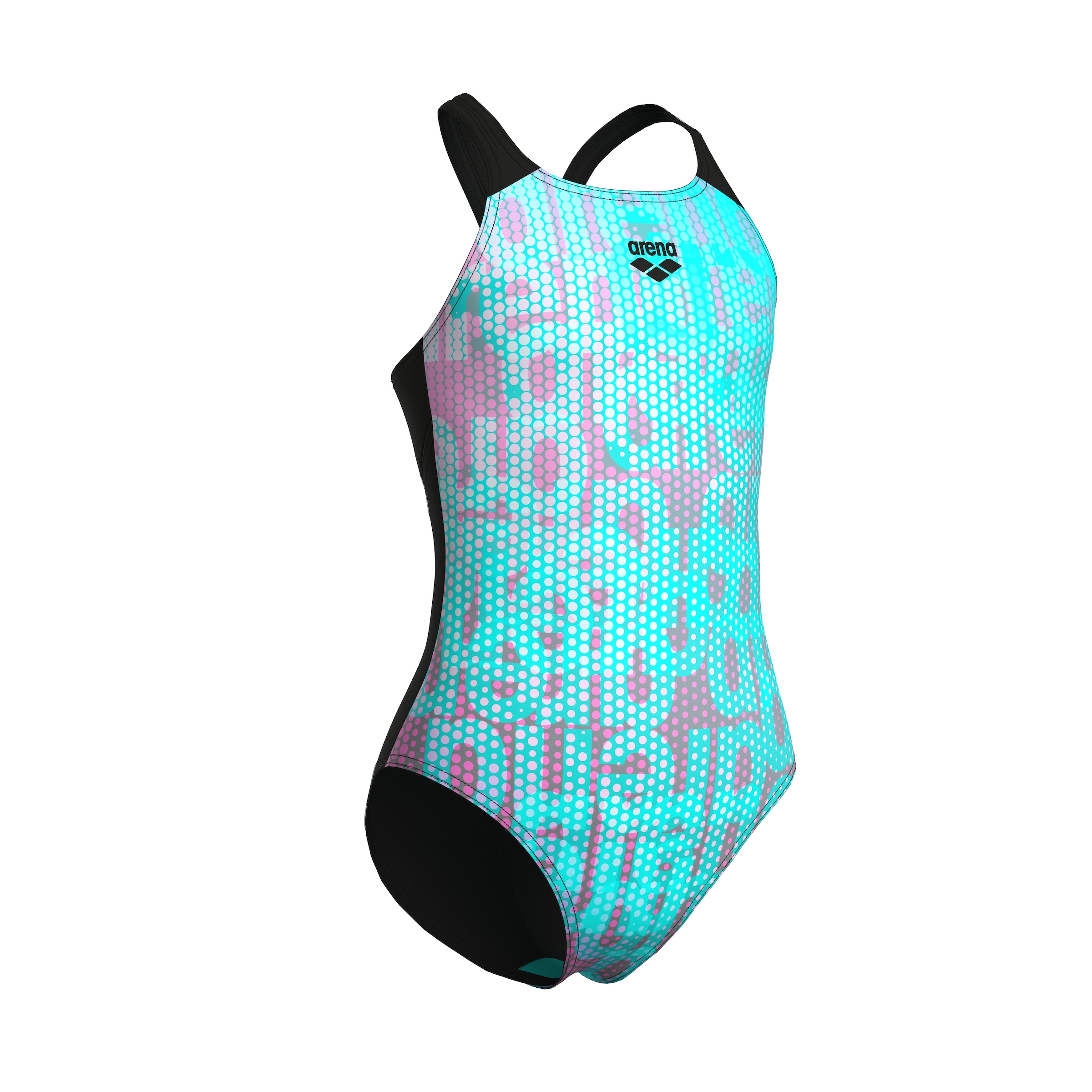 Arena Maillot de bain »G ARENA MULTI COLOURS SWIMSUIT V BACK für Mädchen« für intensives Schwimmtraining, sportlicher Stil