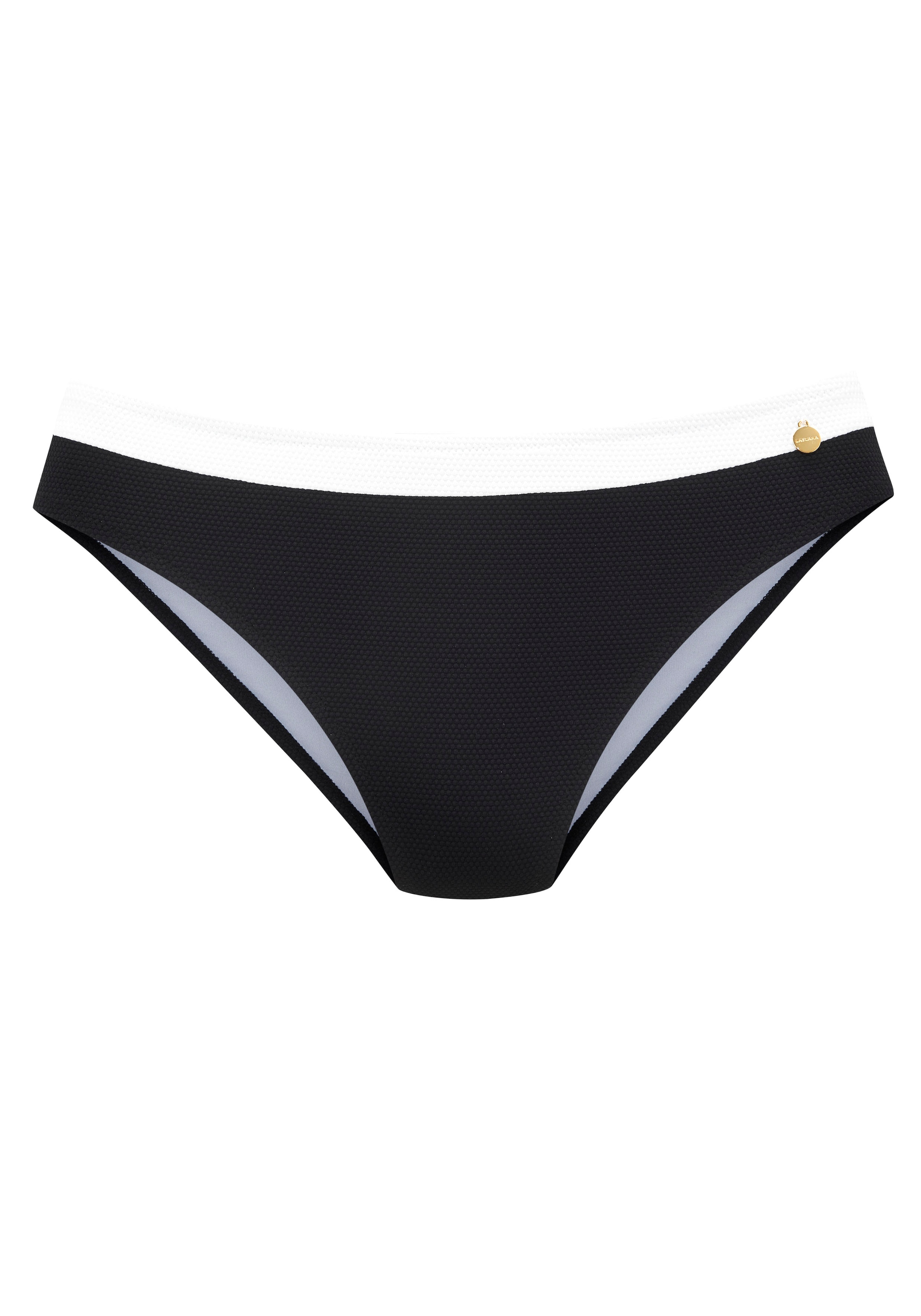 LASCANA Bikini-Hose »Chic« aus eleganter Strukturware