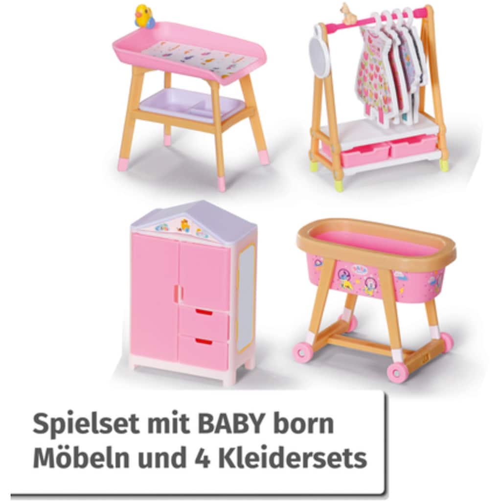 Baby Born Puppenmöbel »Baby born® Minis Spielset Puppenmöbel«