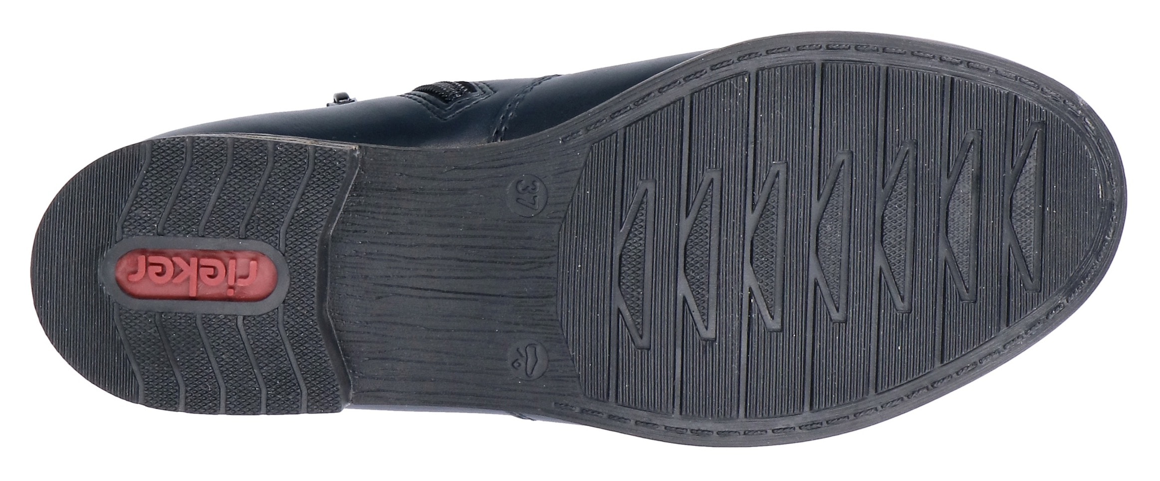 Rieker Winterstiefelette  Chelseaboots, Winterboots, Blockabsatz, mit Innenreissverschluss