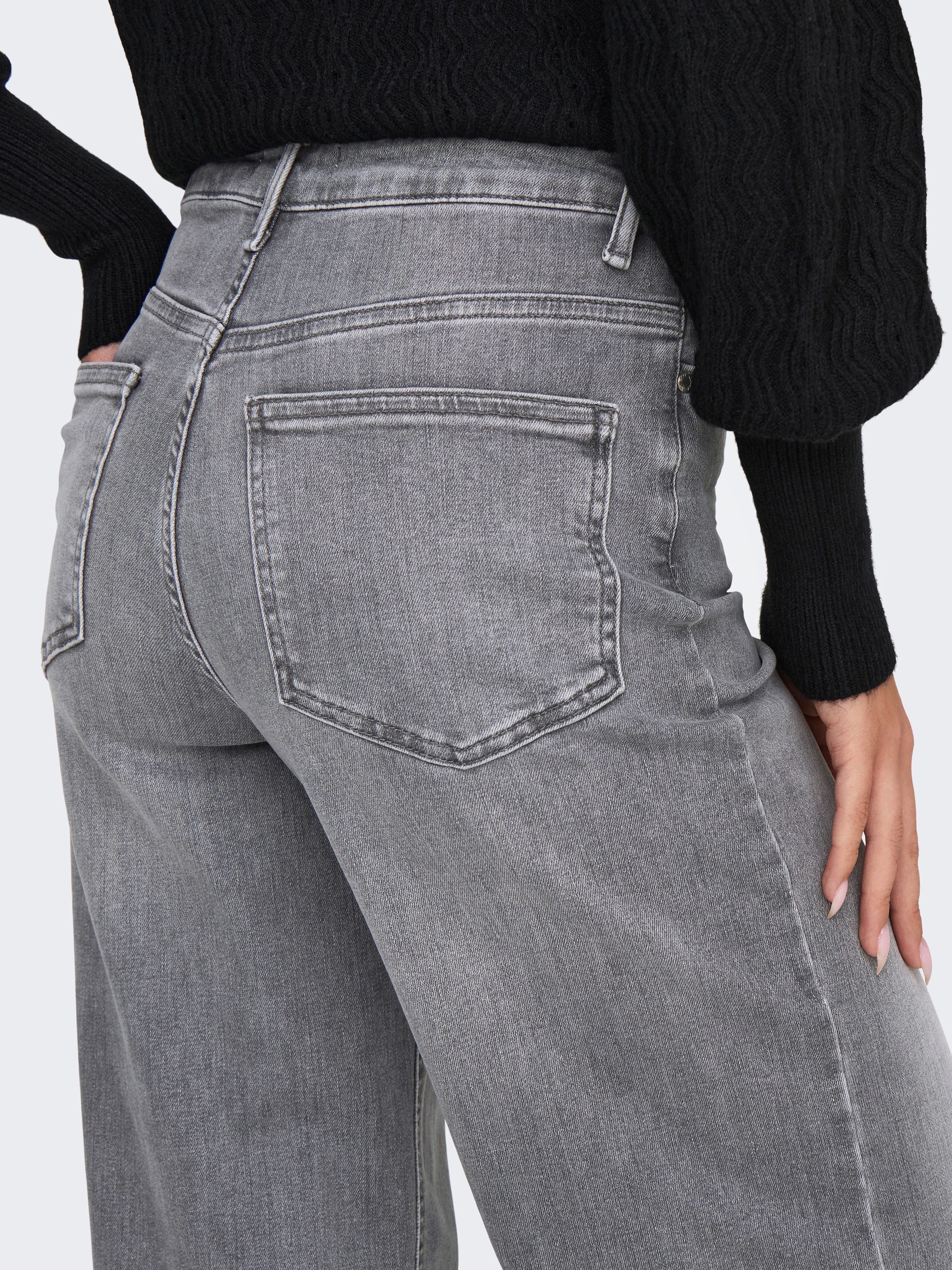 ONLY Jeans taille haute »ONLMADISON BLUSH HW WID DNM REA0938 NOOS«