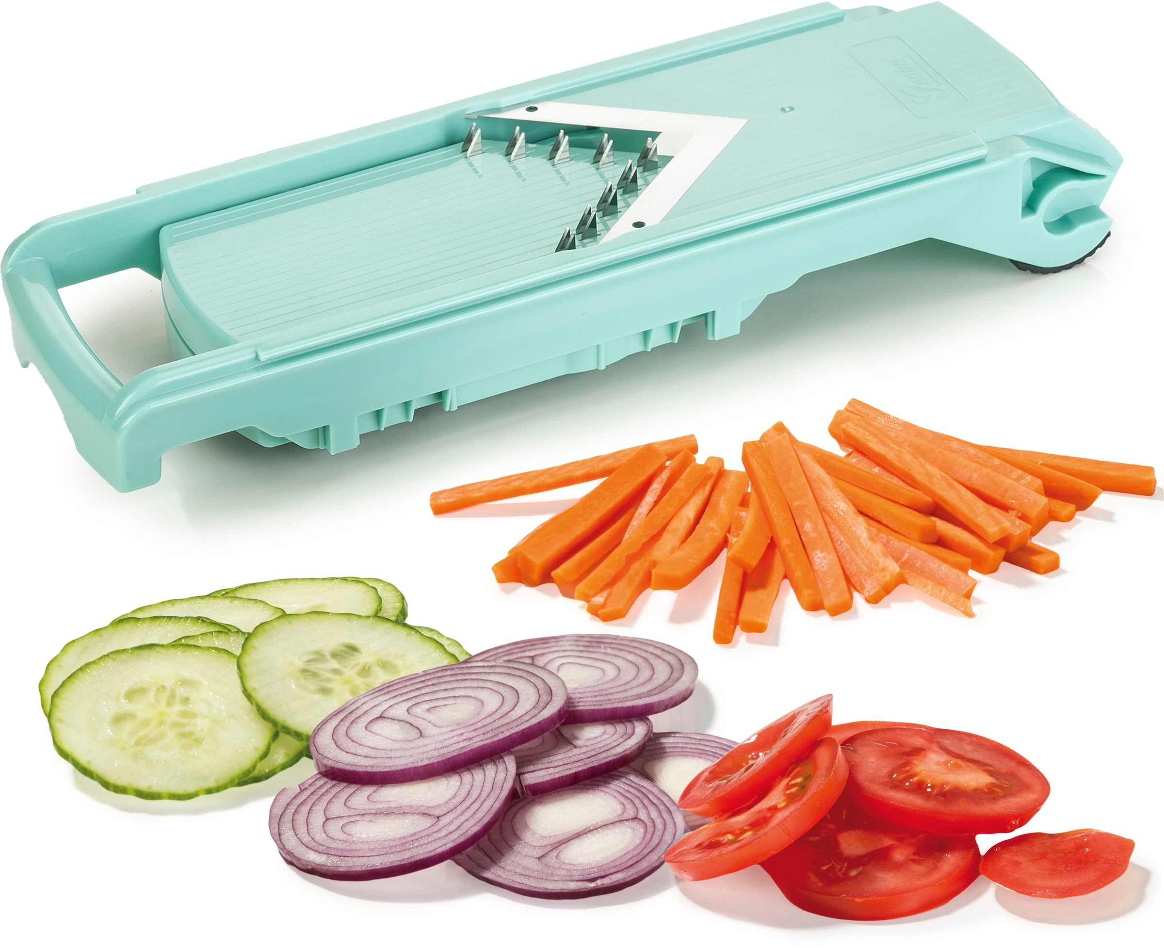 Genius Hachoir »Nicer Dicer Fusion Set 13-tlg.« Einfach, praktisch, sicher und platzsparend!