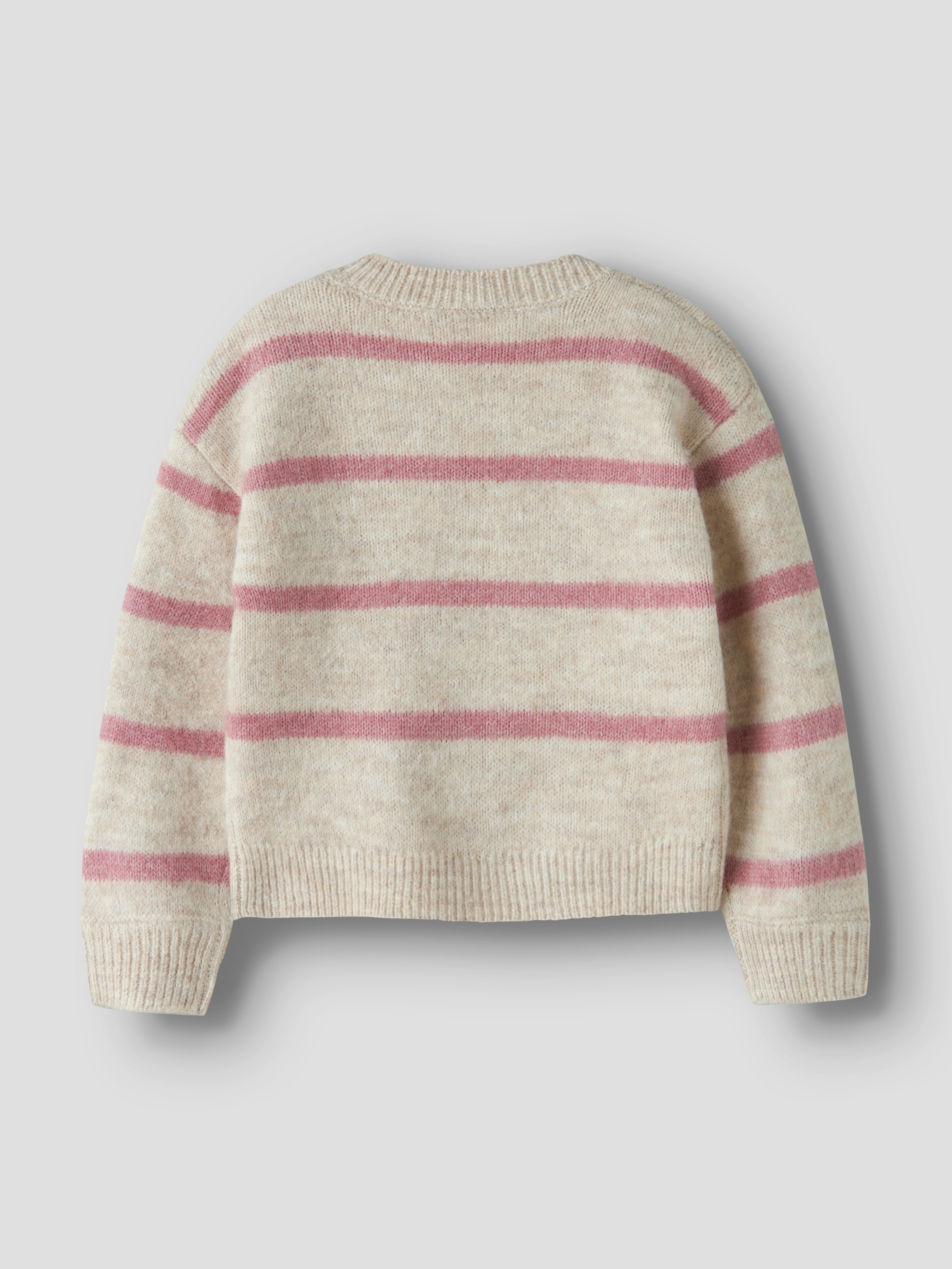Name It Pull en tricot »NMFOLENSKA LS KNIT« Mélange de matériaux, coupe régulière, avec laine