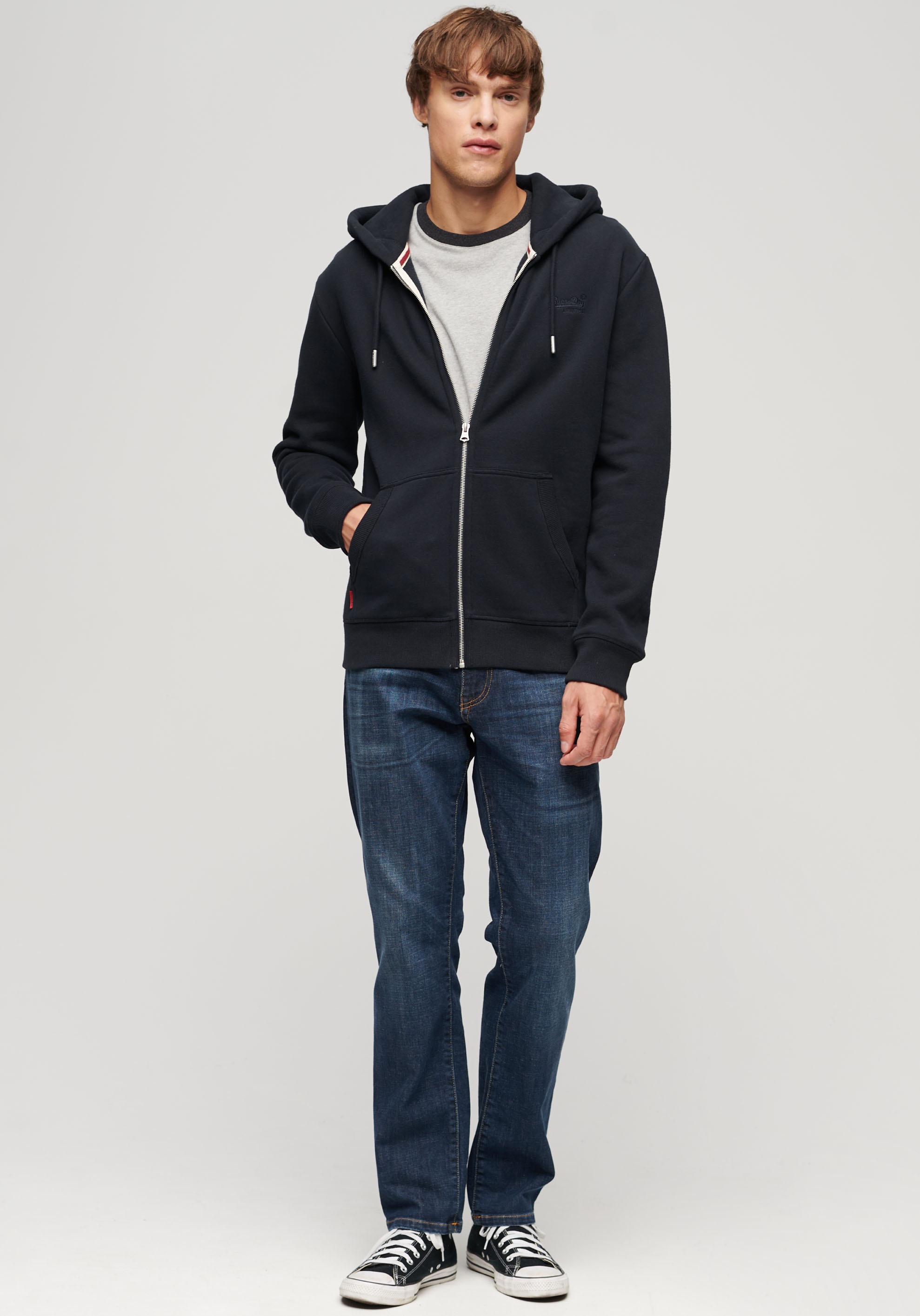 Superdry Kapuzensweatjacke »ESSENTIAL LOGO ZIP HOODIE«