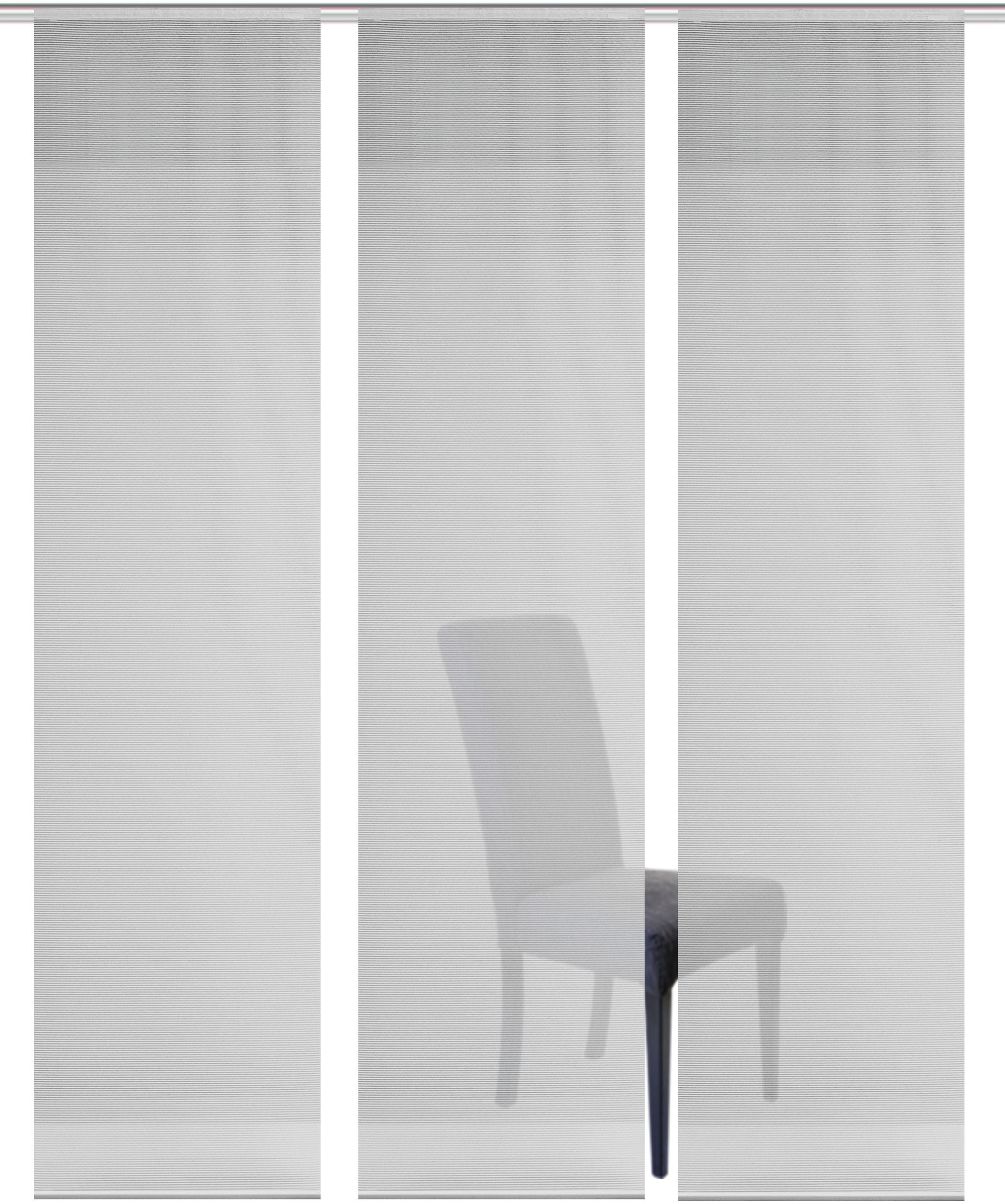 Image of Vision S Schiebegardine »3ER SET ROM«, (3 St.), HxB: 260x60, Schiebevorhang 3er Set Uni bei Ackermann Versand Schweiz