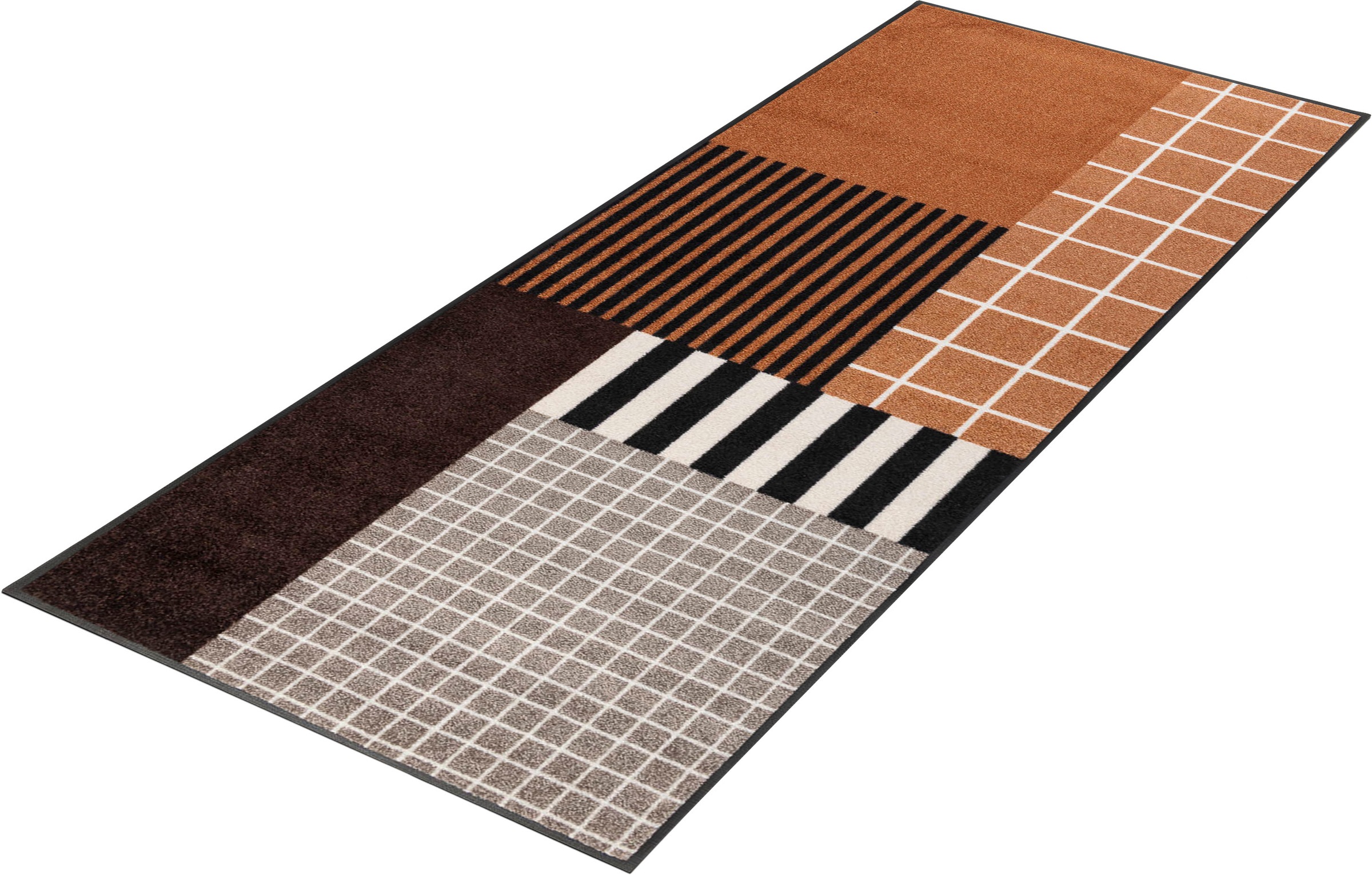 Image of wash+dry by Kleen-Tex Läufer »Tastiera«, rechteckig, 7 mm Höhe, Schmutzfangläufer, In- und Outdoor geeignet, waschbar, ideal in Diele & Flur bei Ackermann Versand Schweiz