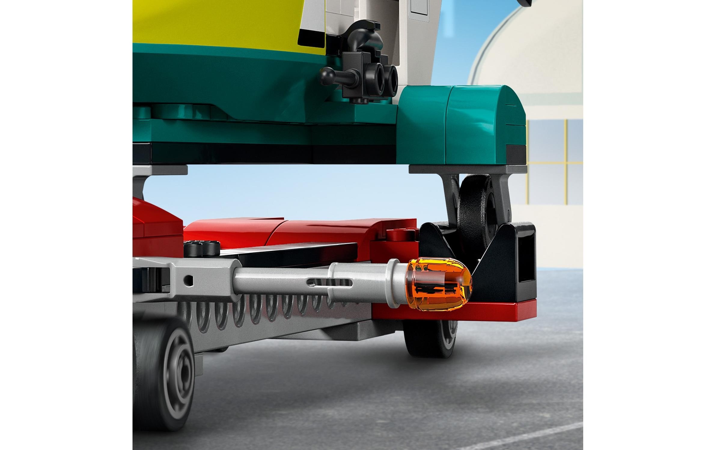 LEGO® Spielbausteine »Hubschrauber Transporter«, (215 St.)