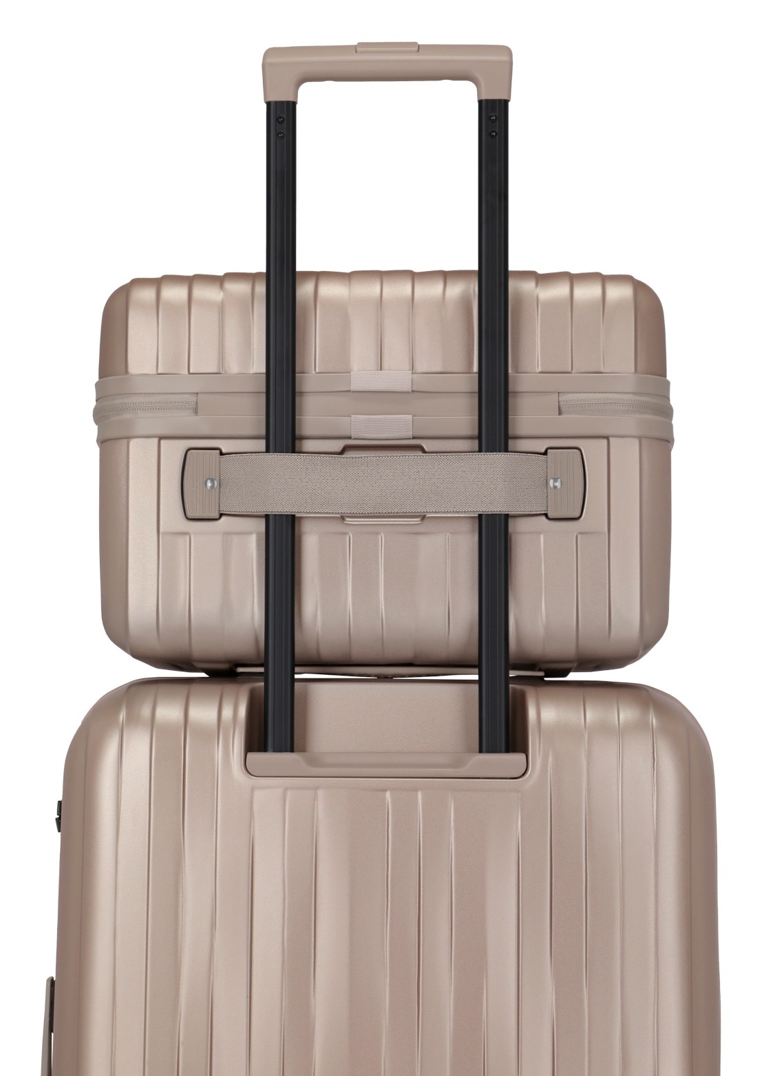 travelite Trousse de beauté »BARBARA NOVELTY Kosmetikkoffer« avec fente pour trolley et système de rangement flexible