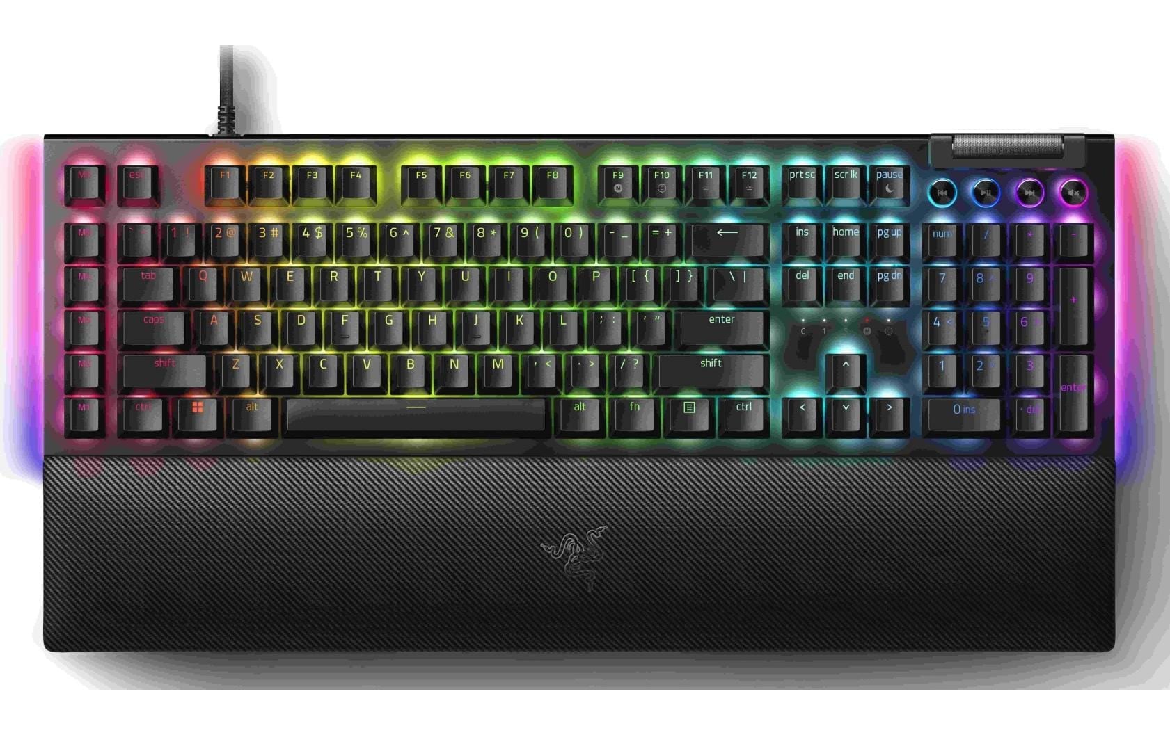RAZER Gaming-Tastatur »BlackWidow V4«, (Ziffernblock)