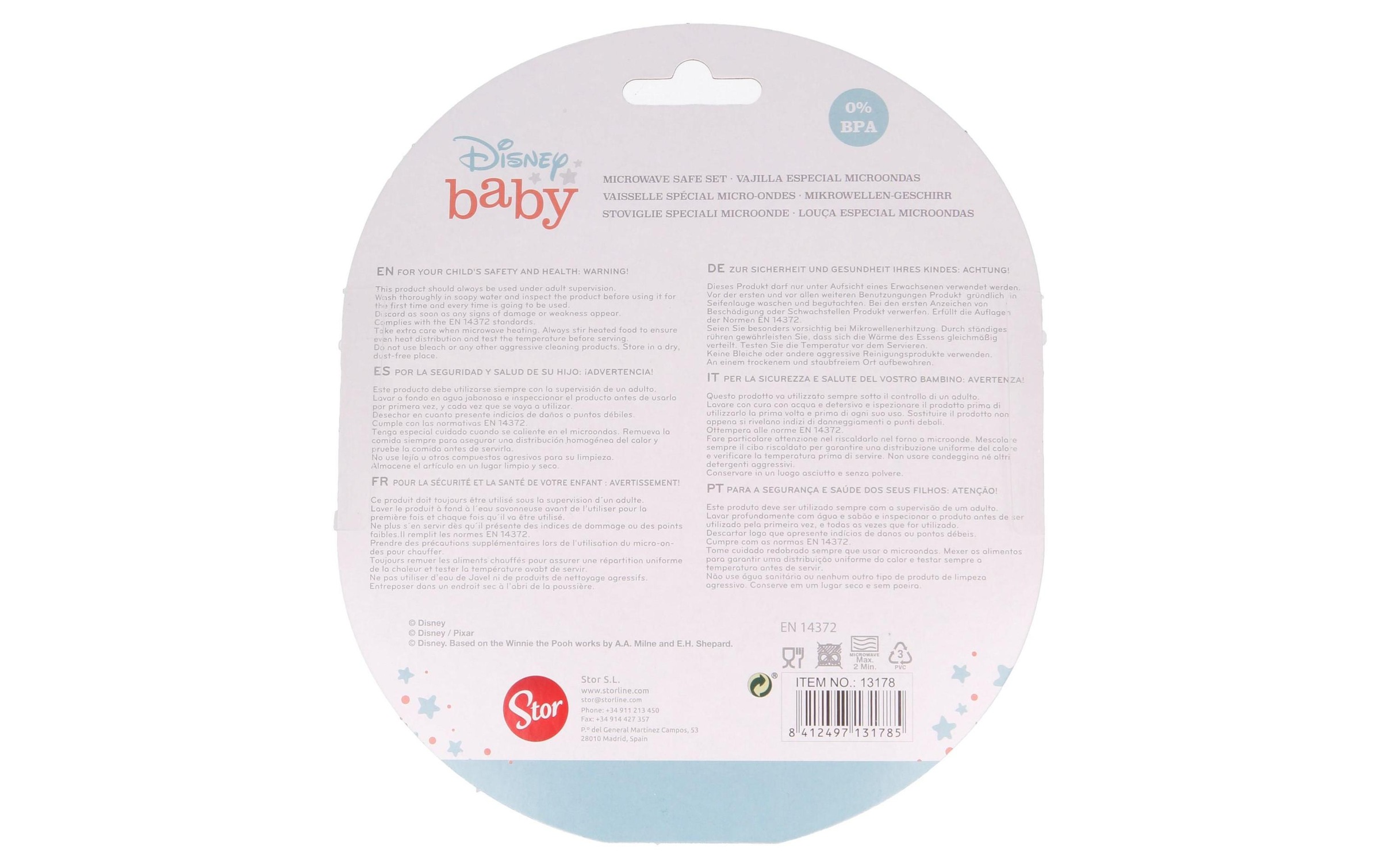 Kindergeschirr-Set »Stor Kindergeschirrset Mickey Mouse«, (2 tlg.)