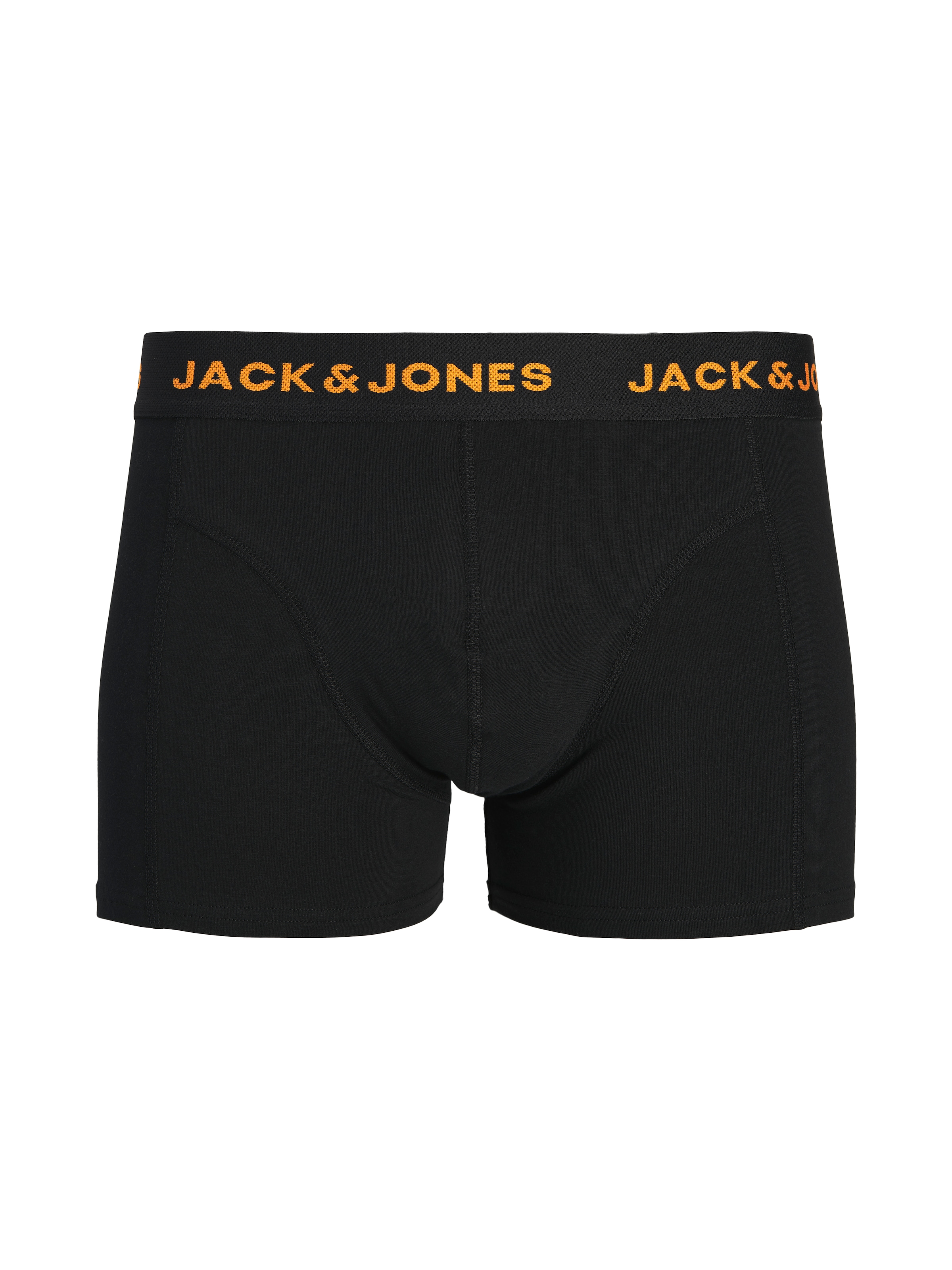 Jack & Jones Tronc »JACLAD SOLID TRUNKS 5 PACK« Paquet, 5 cuis mélange de coton, ceinture élastique