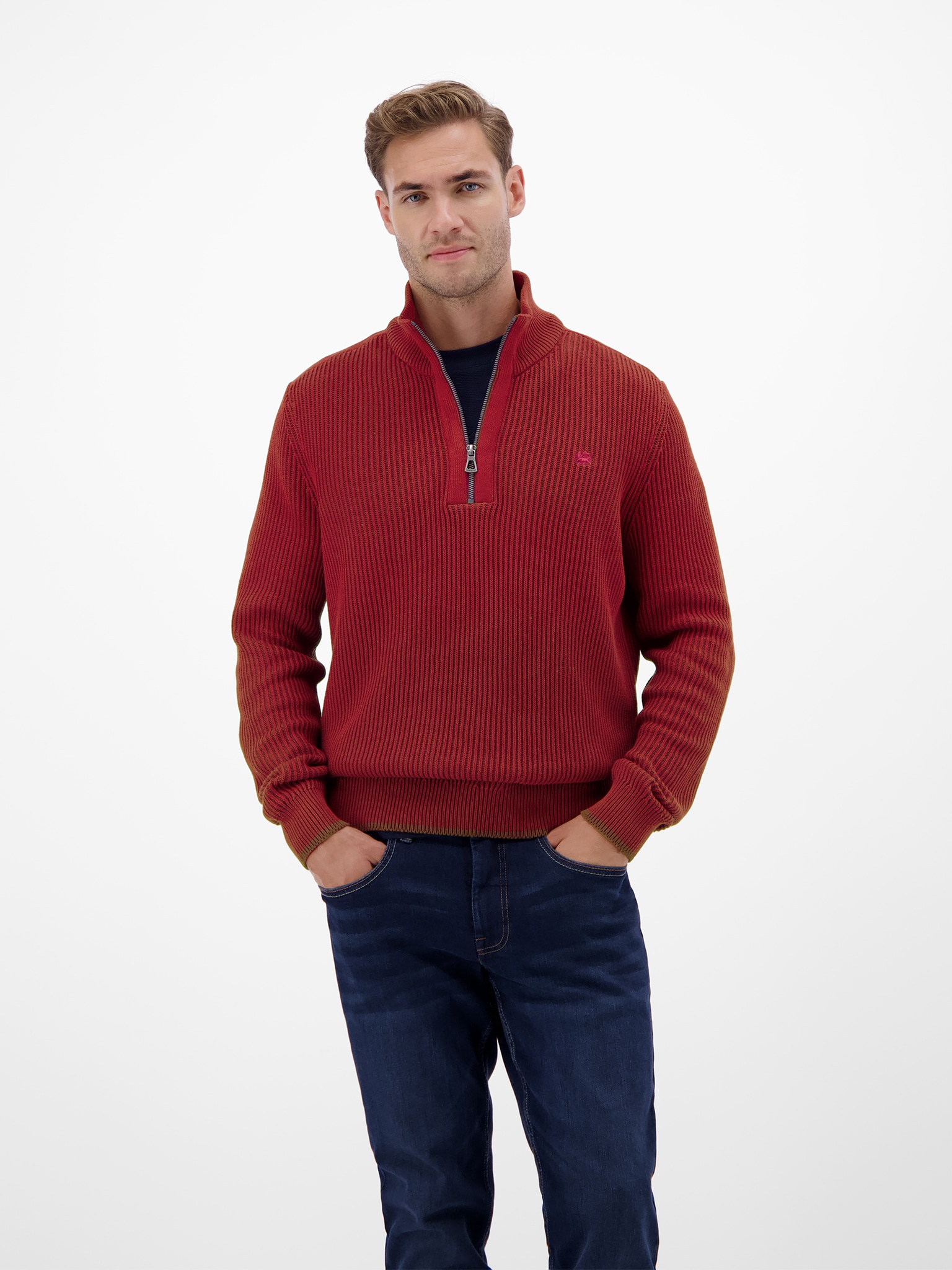 Image of LERROS Troyer mit sportiver Struktur