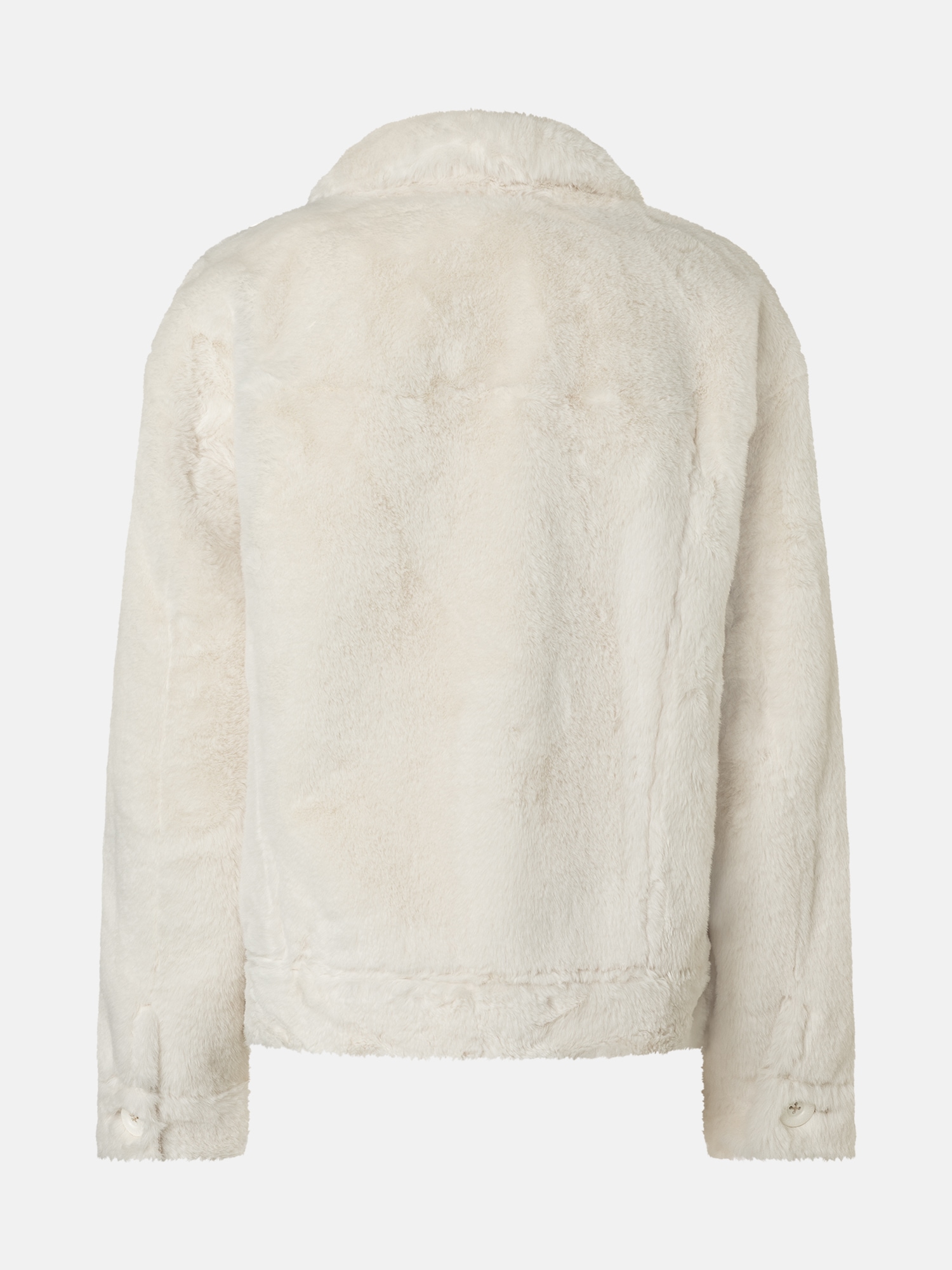 Lieblingsstück Plüschjacke »MaliL«, mit aufgesetzten Taschen