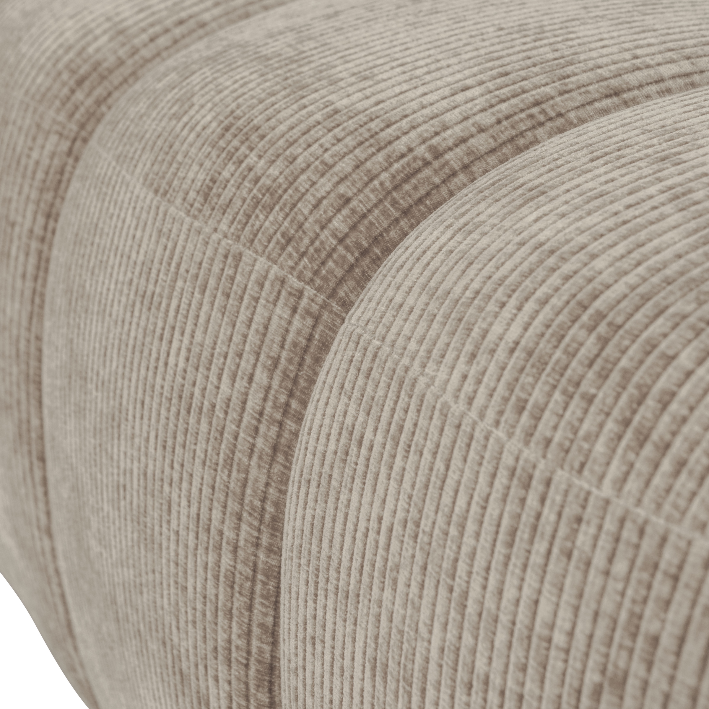 WOOOD Polsterbank »Mojo ohne Rückenlehne mit Jacquard-Rippenbezug B 160 x T 45 x H 49 cm« Ausgezeichnete Verschleissfestigkeit, Tragkraft 120 kg, kombinierbar