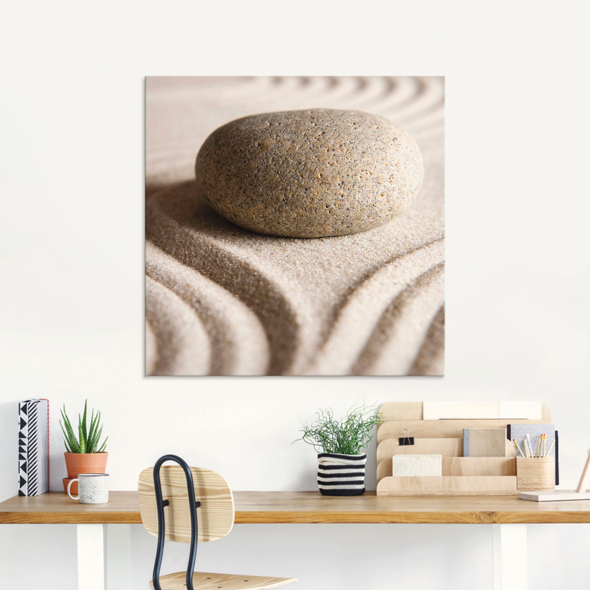 Artland Tableau en verre »Zen Stein« 1 cuis tlg. in verschiedenen Grössen