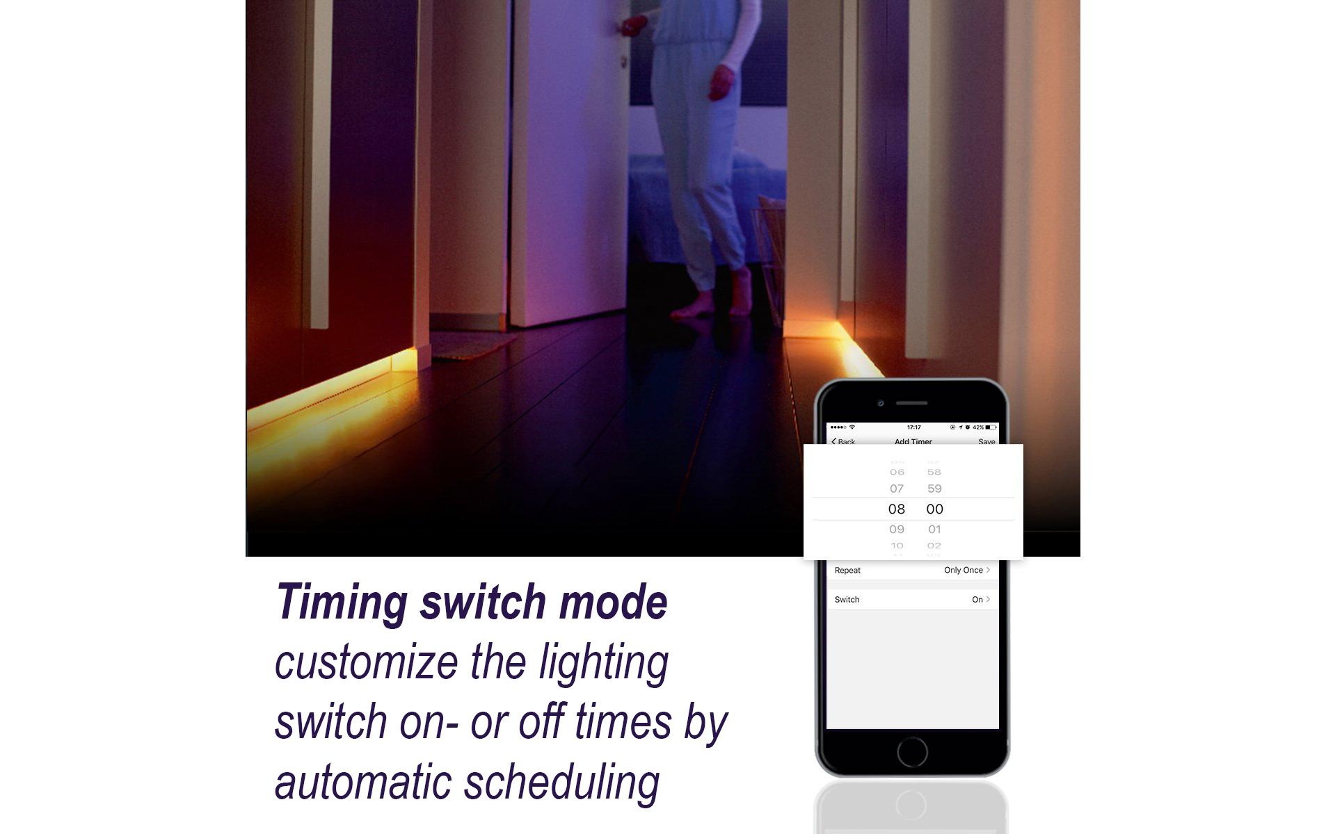 LED-Streifen »WOOX LED WiFi Smart Kit RGB«