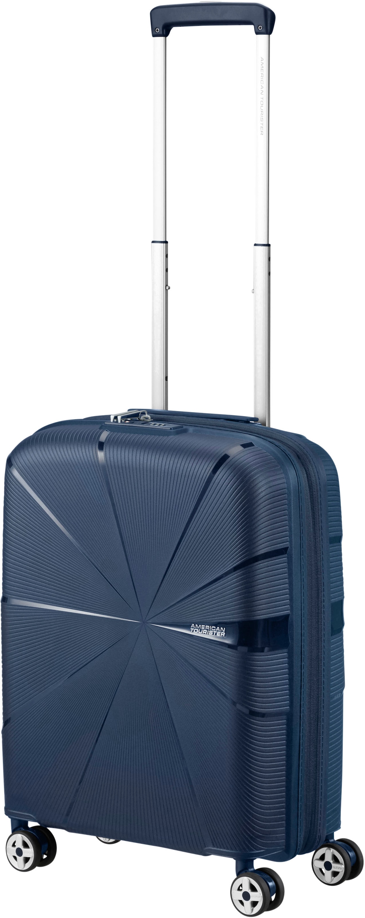 American Tourister® Hartschalen-Trolley »STARVIBE, in verschiedenen Farben und Grössen«, 4 Rollen, Handgepäck-Koffer Reisegepäck Koffer TSA-Zahlenschloss