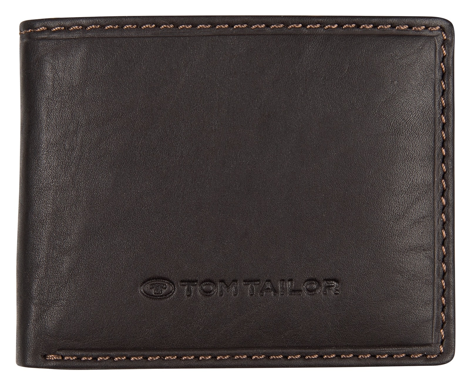 Image of TOM TAILOR Geldbörse "LARY" aus Leder im Querformat