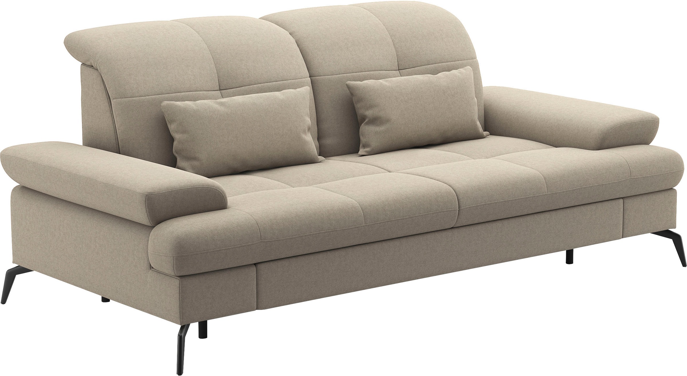 sit&more 3-Sitzer »Amica, inkl. Sitztiefenverstellung und Armteilverstellung« wahlweise mit Kopfteilverstellung und Bettfunktion