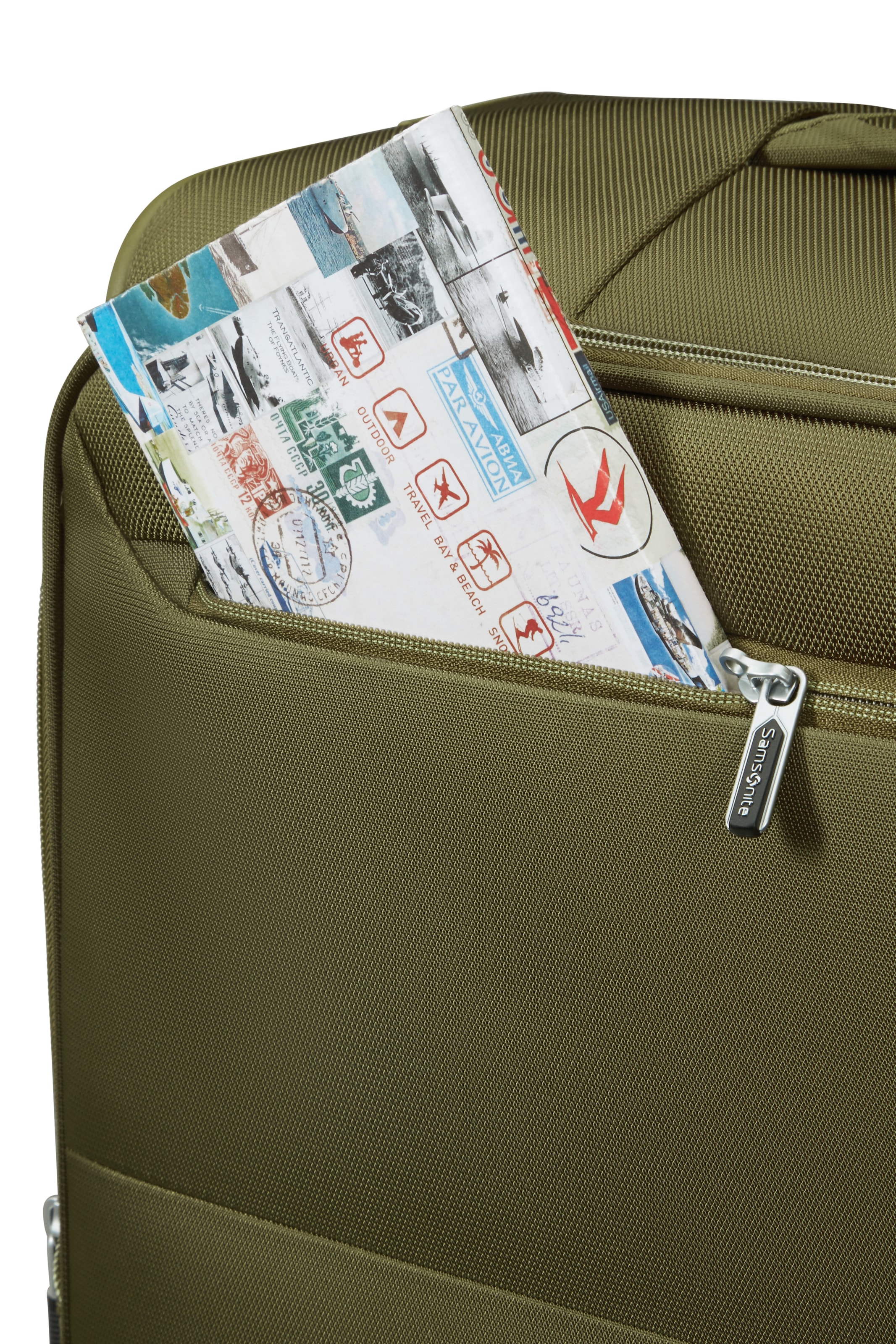 Samsonite Weichgepäck-Trolley »URBIFY, verschiedene Grössen« 68 l 4 Rollen aus Recycle-Polyester, mit Kreuzspanngurt, mit Fronttasche