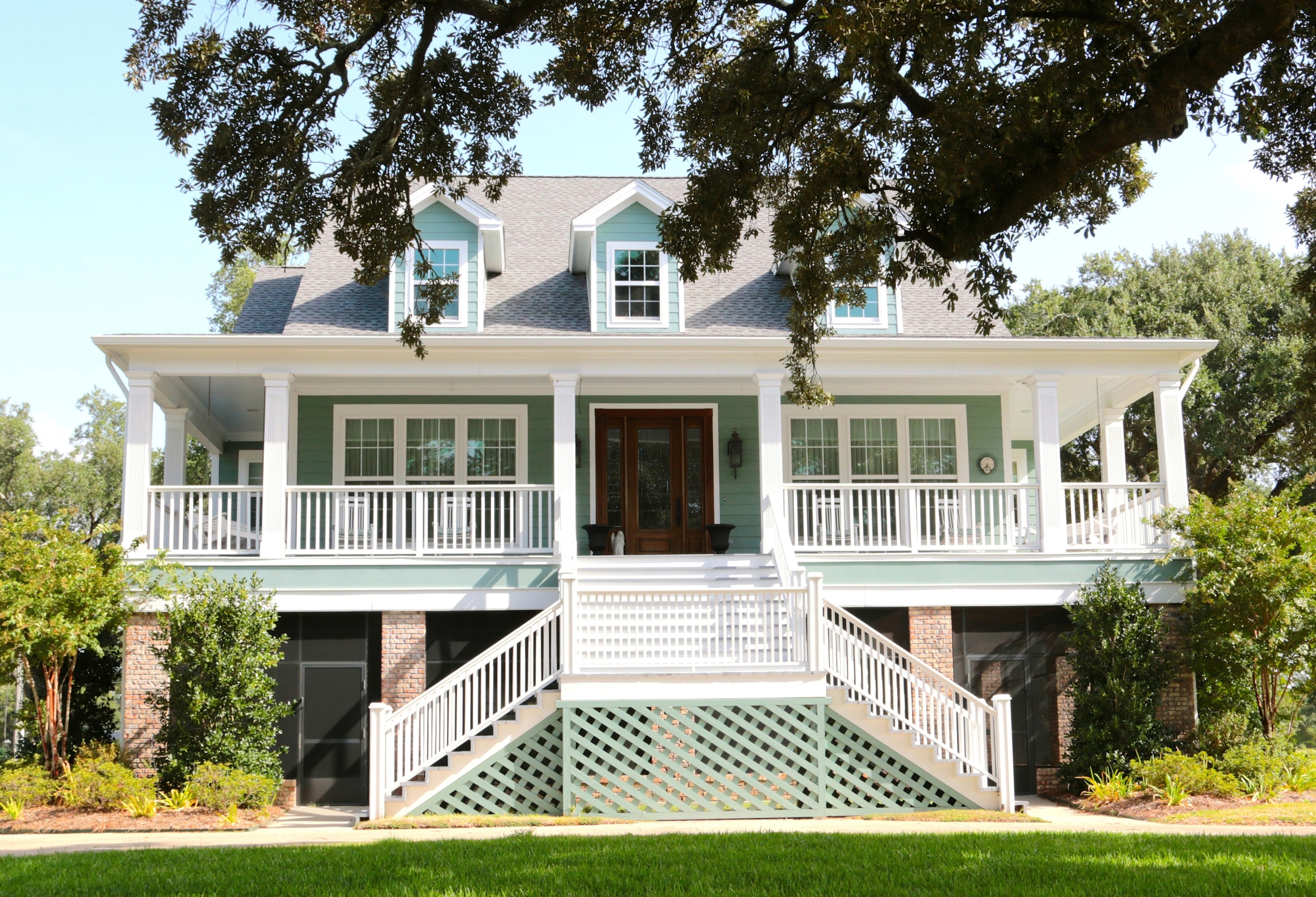 Image of Papermoon Fototapete "ARCHITEKTUR-STRAND FRONTHAUS BILOXI GOLF VON MEXIKO"