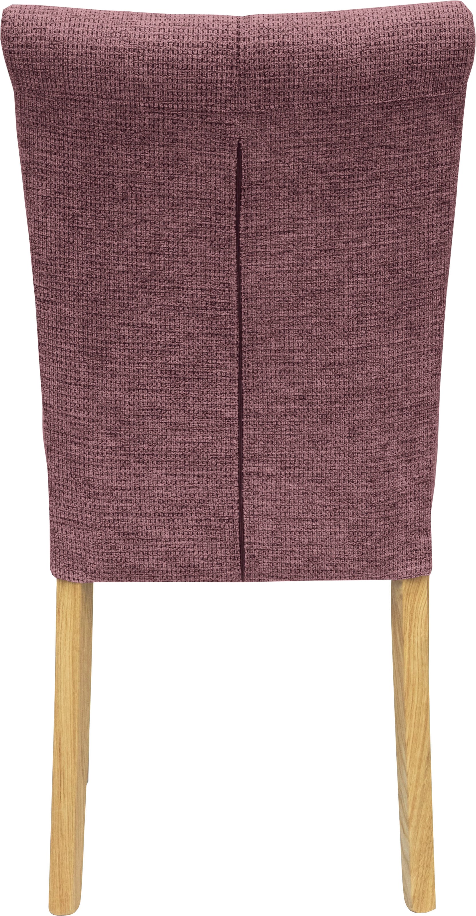 Home affaire Esszimmerstuhl »Queen Polsterstuhl BESTSELLER«, (Set), 2 St., Softstruktur, verschiedene Bezüge, Gestell Massivholz