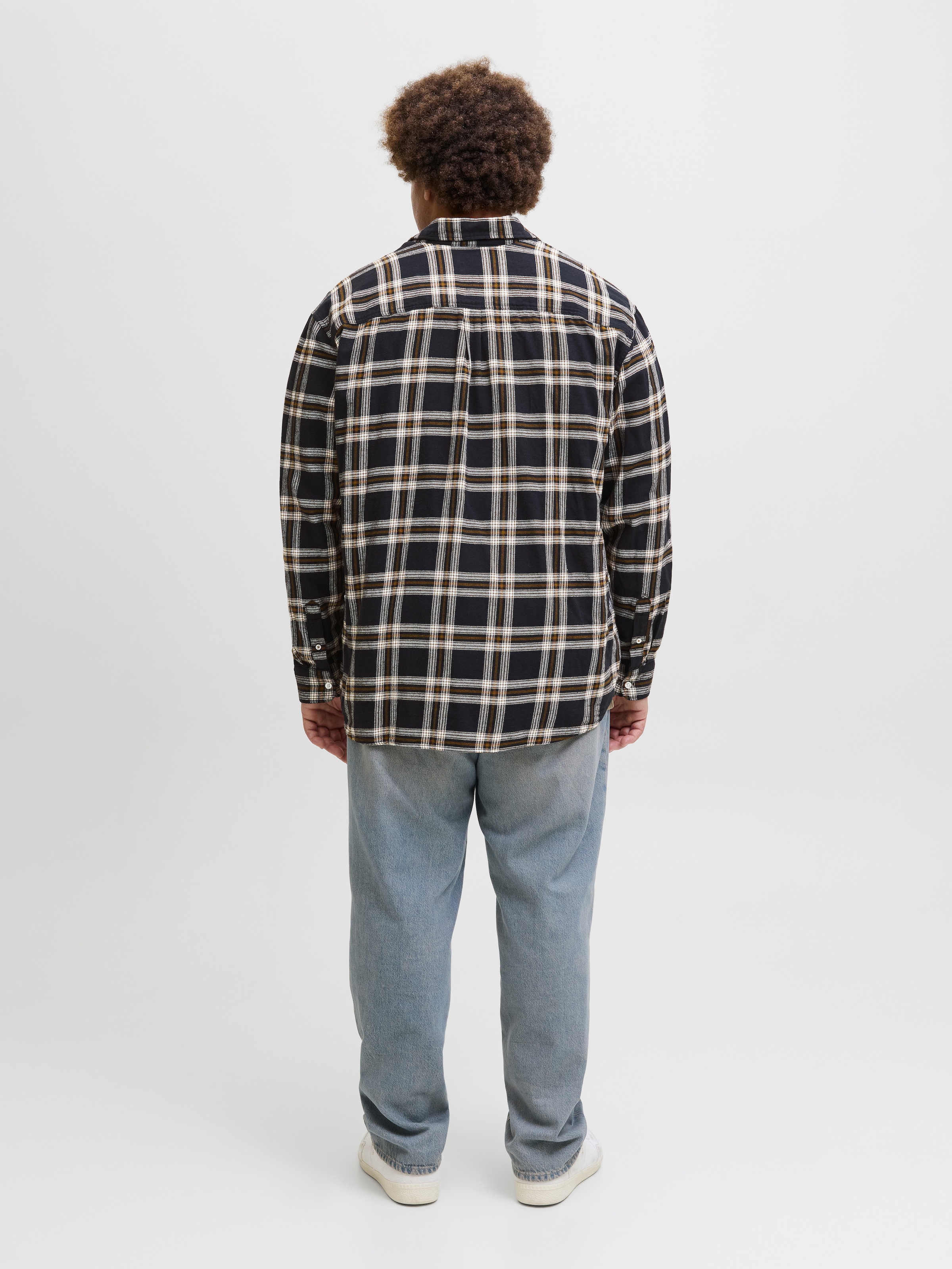 Jack & Jones PlusSize Langarmhemd »JJECLASSIC FLANNEL CHECK SHIRT LS SN PLS«