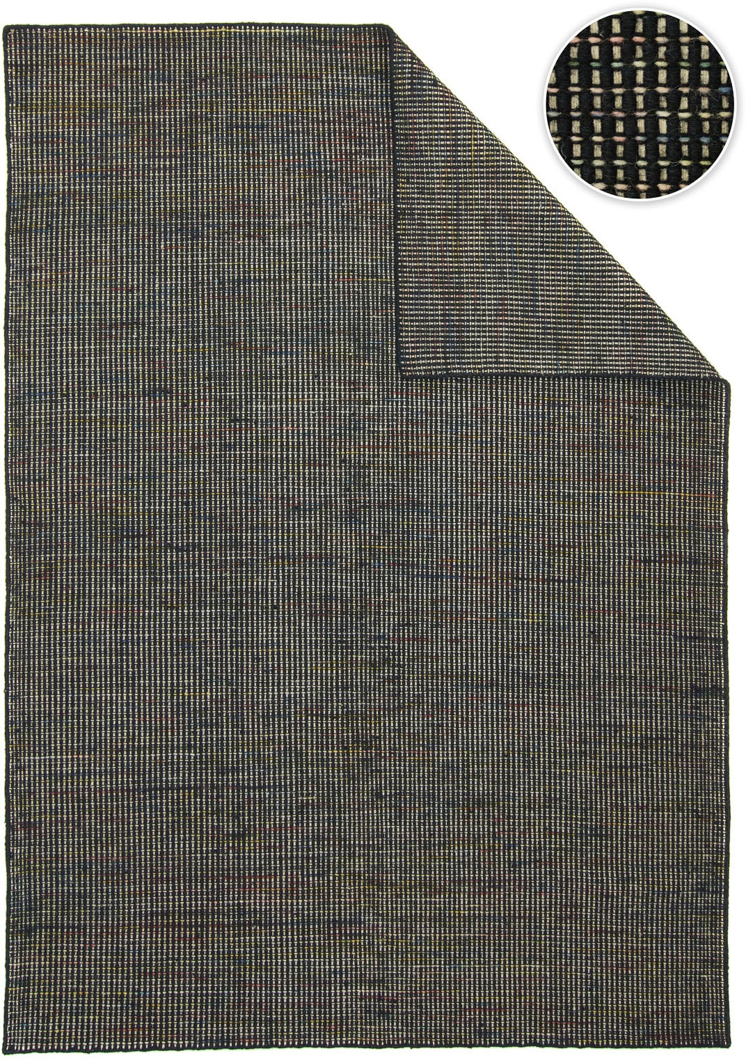 morgenland Wollteppich »Arvin - Kelim Teppich - Trendy«, rechteckig, 1 mm Höhe, Flachgewebe