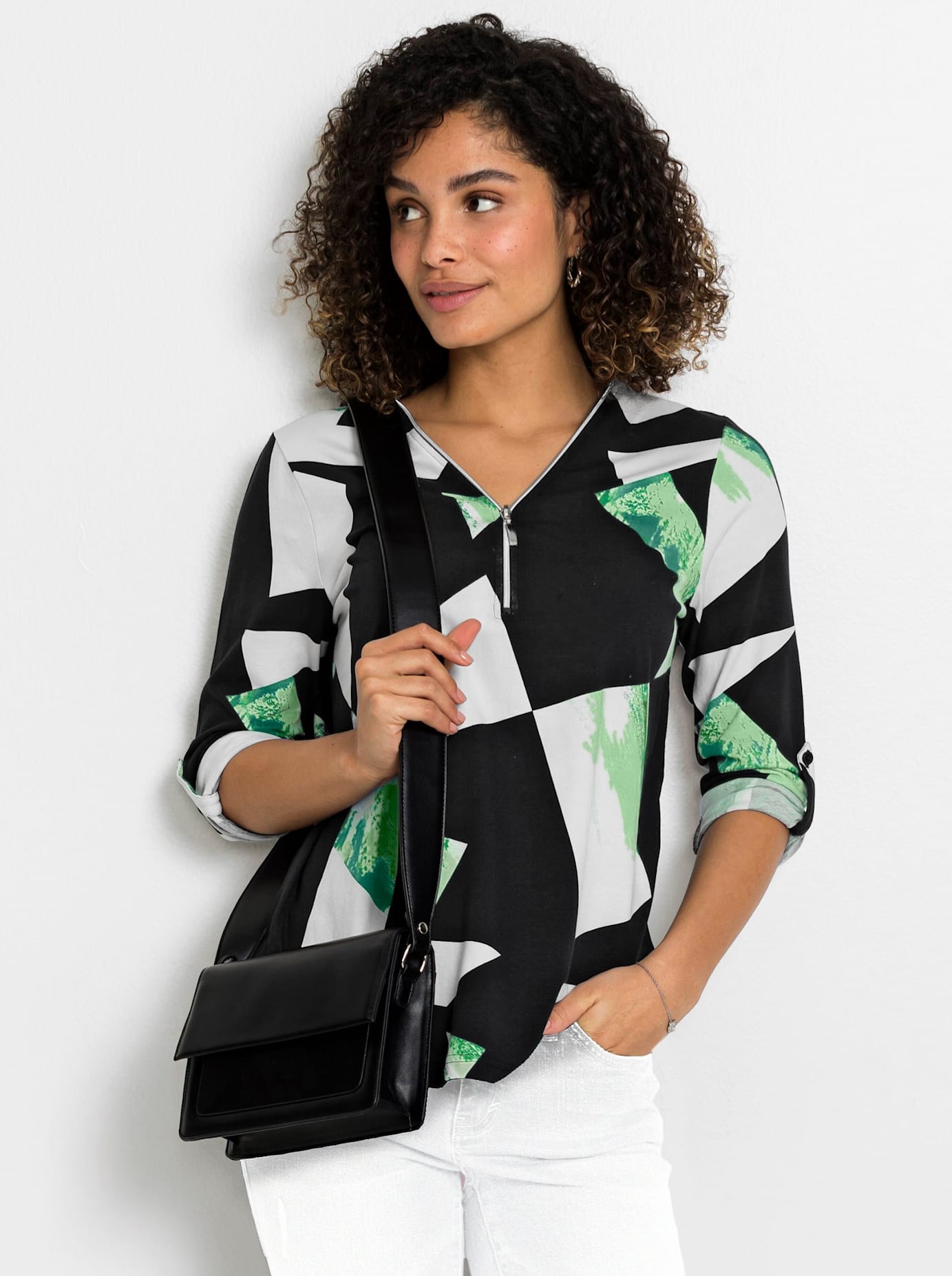 Image of Inspirationen Langarmshirt "Modal-Baumwoll-Shirt" 1 Stk.