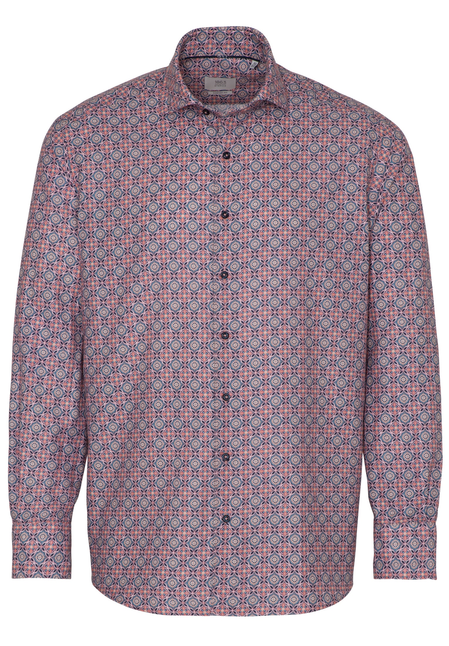 Eterna Chemise à manches longues »COMFORT FIT« EASY IRON (bügelleicht)