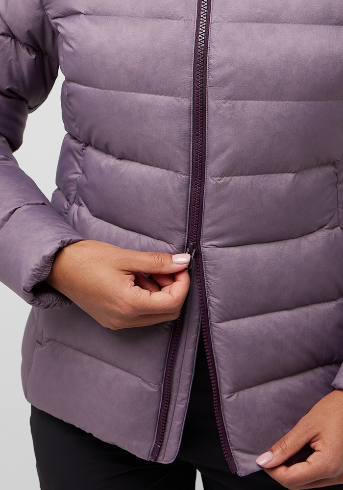 Jack Wolfskin Daunenjacke »NEBELHORN DOWN HOODY W«, mit Kapuze