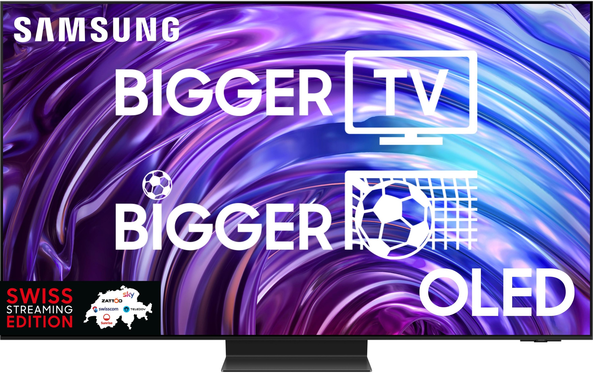 Image of Samsung QLED-Fernseher "QE77S95D ATXZU 77" 195 cm/77 ″
