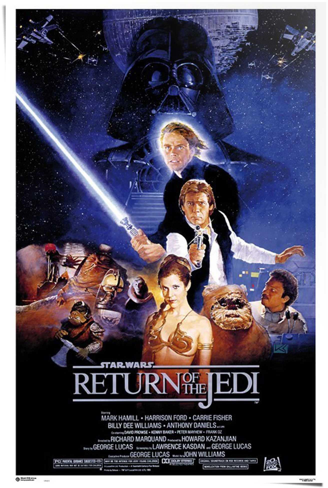 Poster »Star Wars - return of the Jedi«