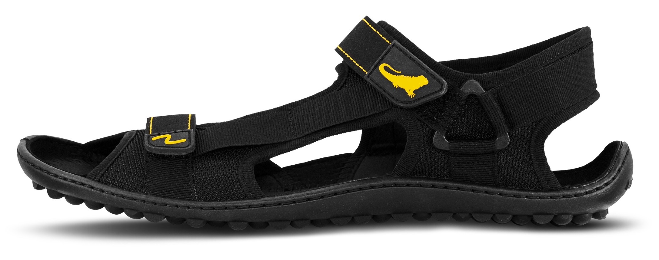 Leguano Chaussures pieds nus  , Sommerschuh, Sandale, mit praktischen Klettverschlüssen