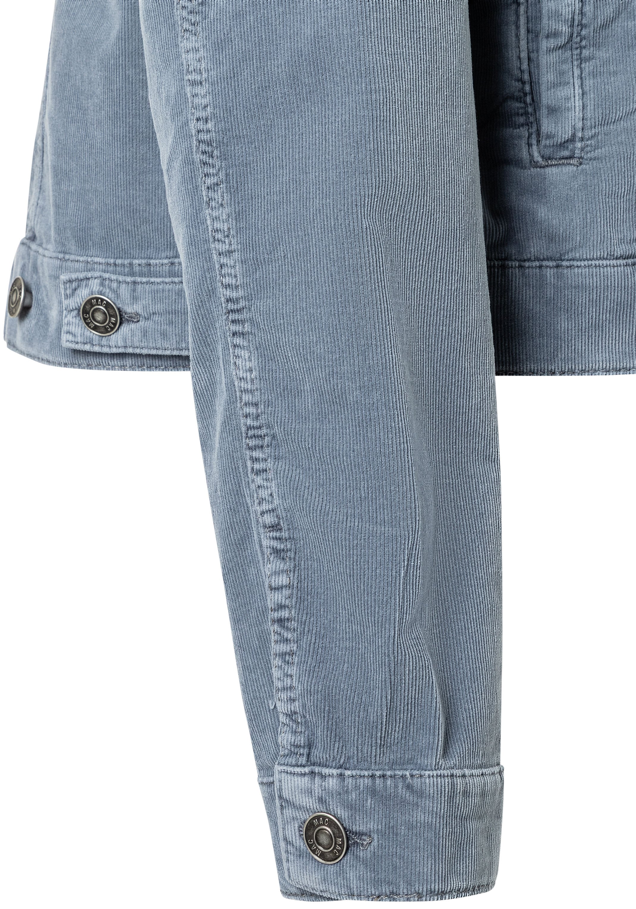 MAC Veste en velours côtelé mit Taschen