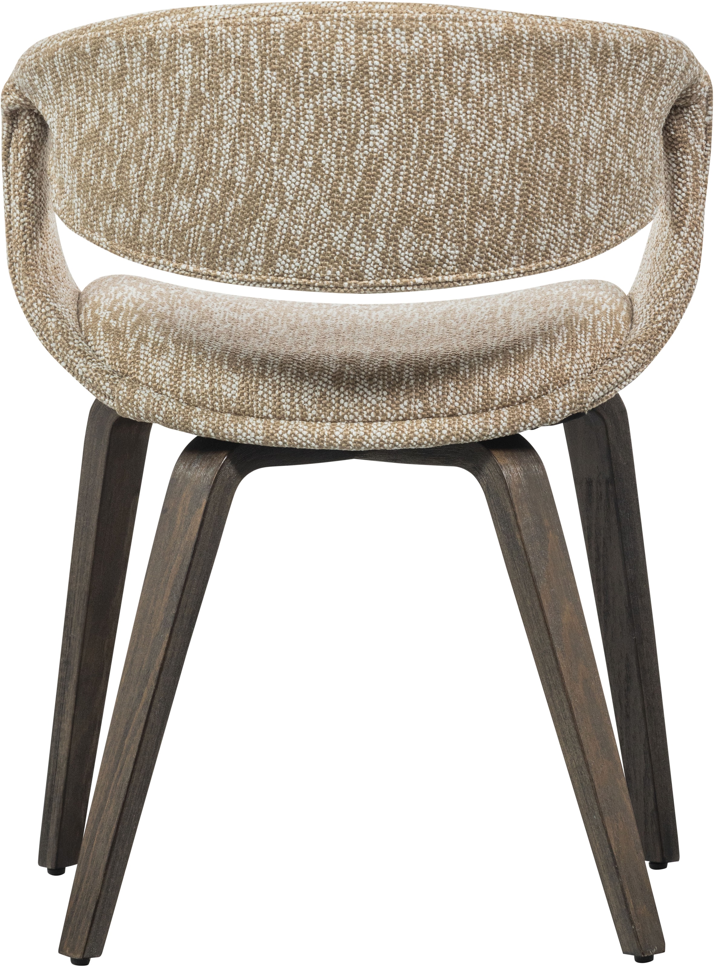 WOOOD Esszimmerstuhl »Yossi mit Gewebtem Bezug und Holzgestell B57 x T57 x H78 cm (2er-Set)« (Set) 2 Stk.Tragkraft 136 kg, maximale Verschleissfestigkeit, Pfleiglicht