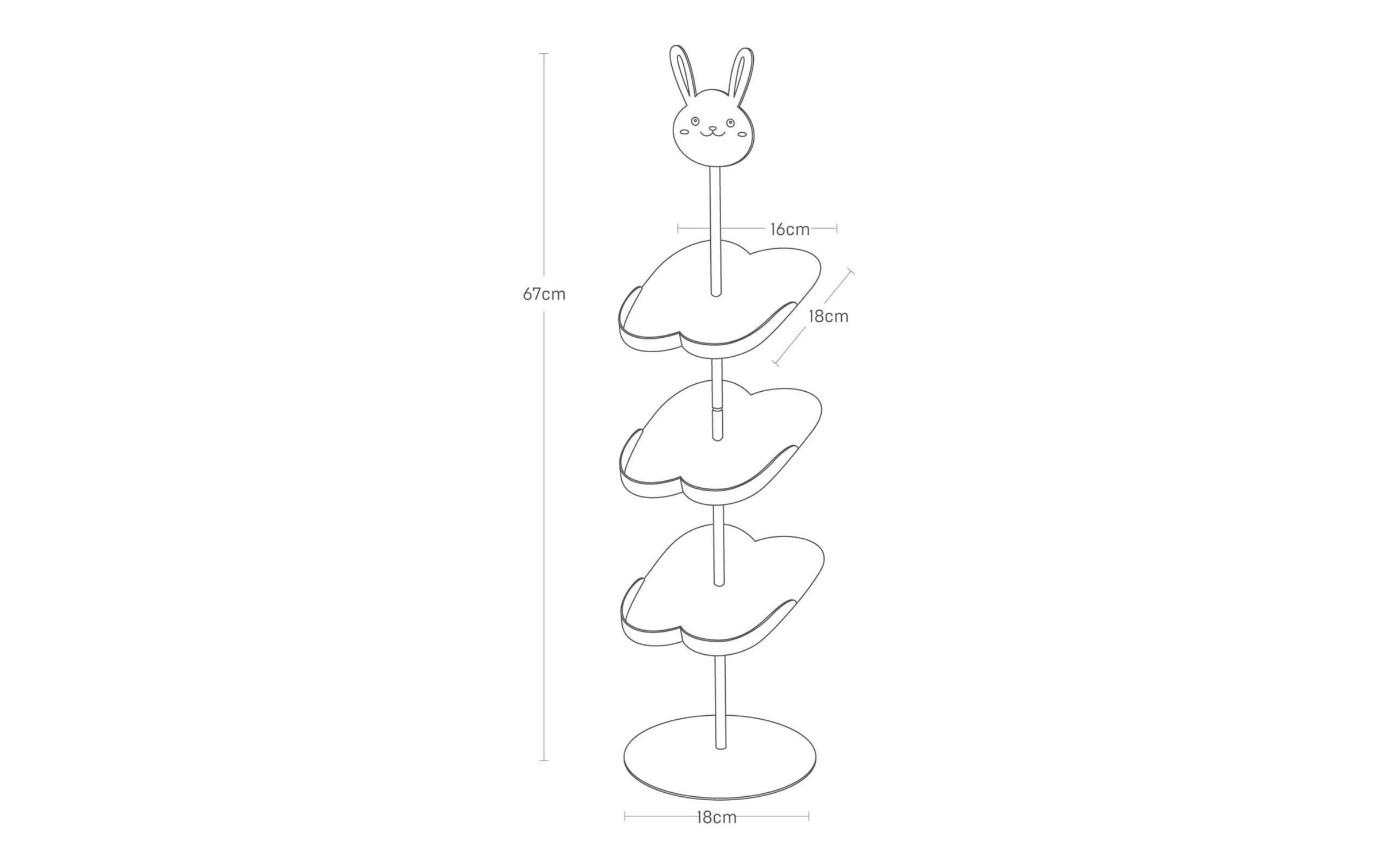 Yamazaki Schuhregal »Hase 67 cm«