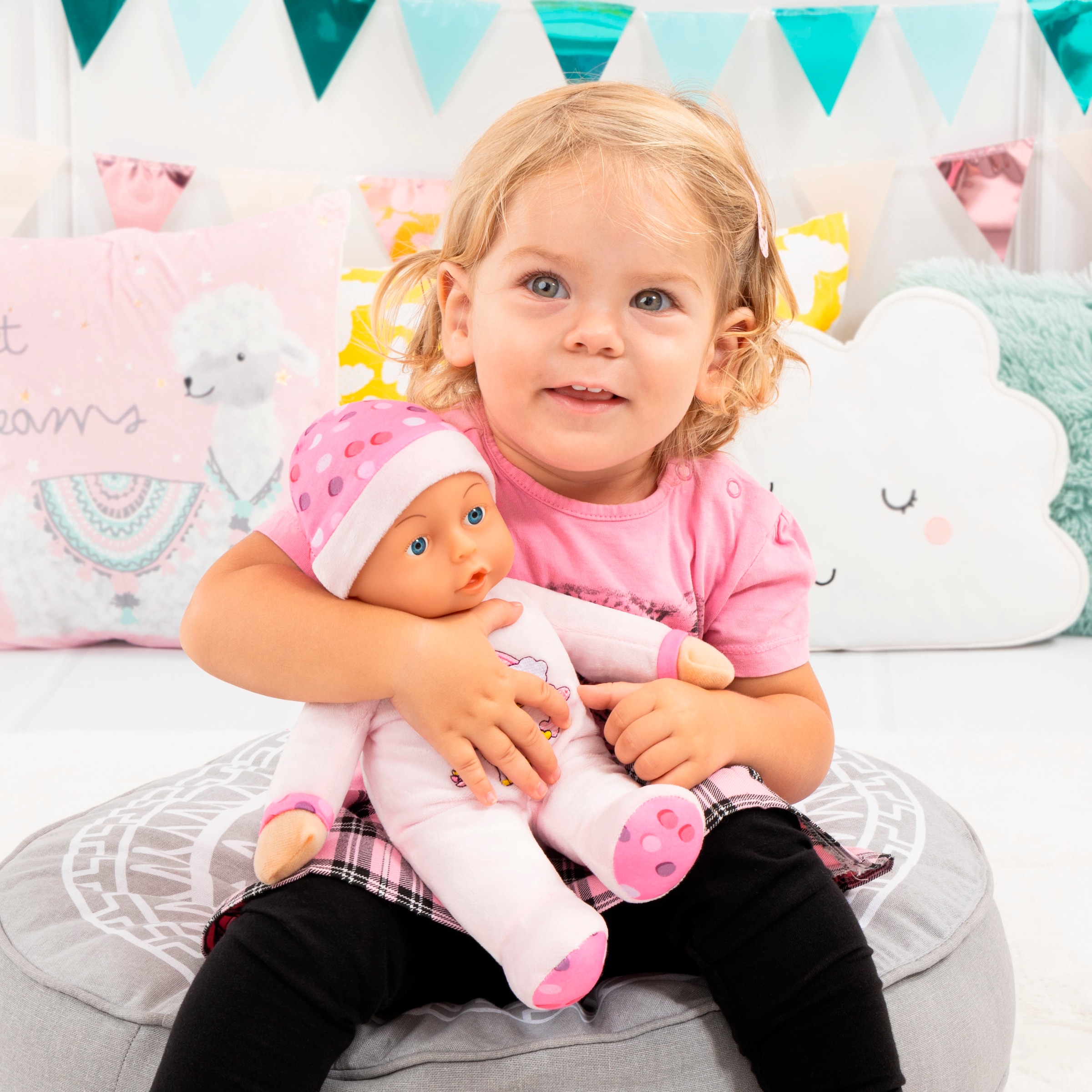 Bayer Babypuppe »My First Baby, 30 cm rosa«