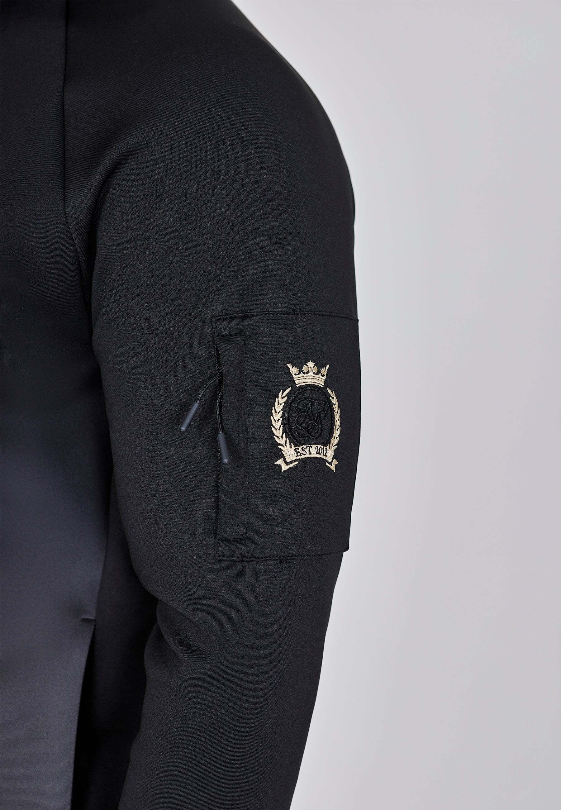 Siksilk Veste sweat »Siksilk Sweatjacke Full Zip Hoodie«