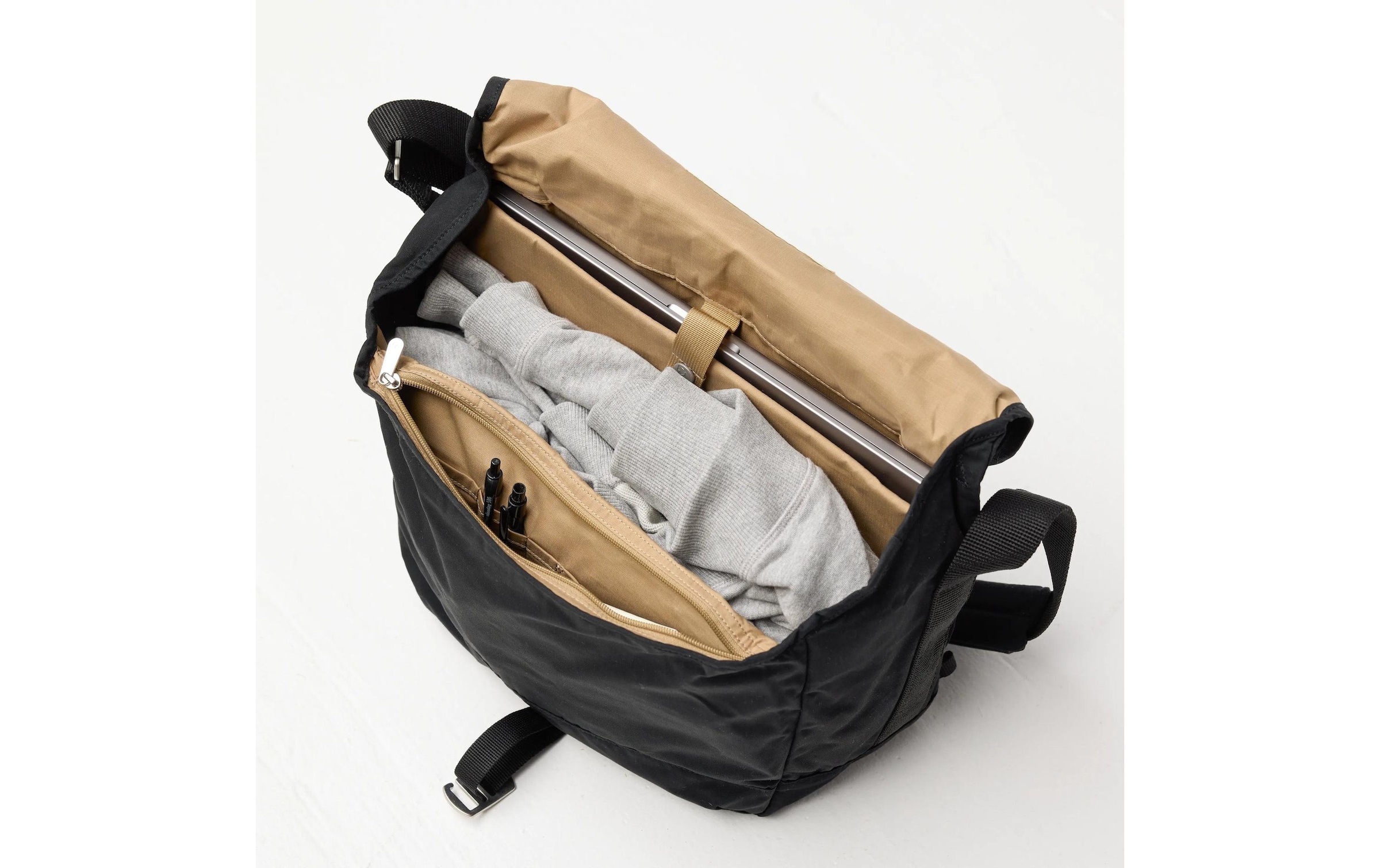 Fjällräven Schultertasche »Greenland Black«