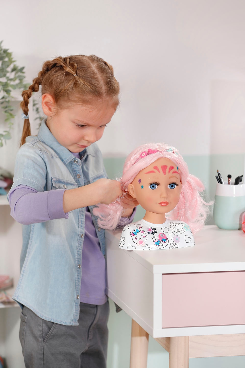 Baby Born Tête à coiffer »Stylingkopf Kreativ« mit Zubehör