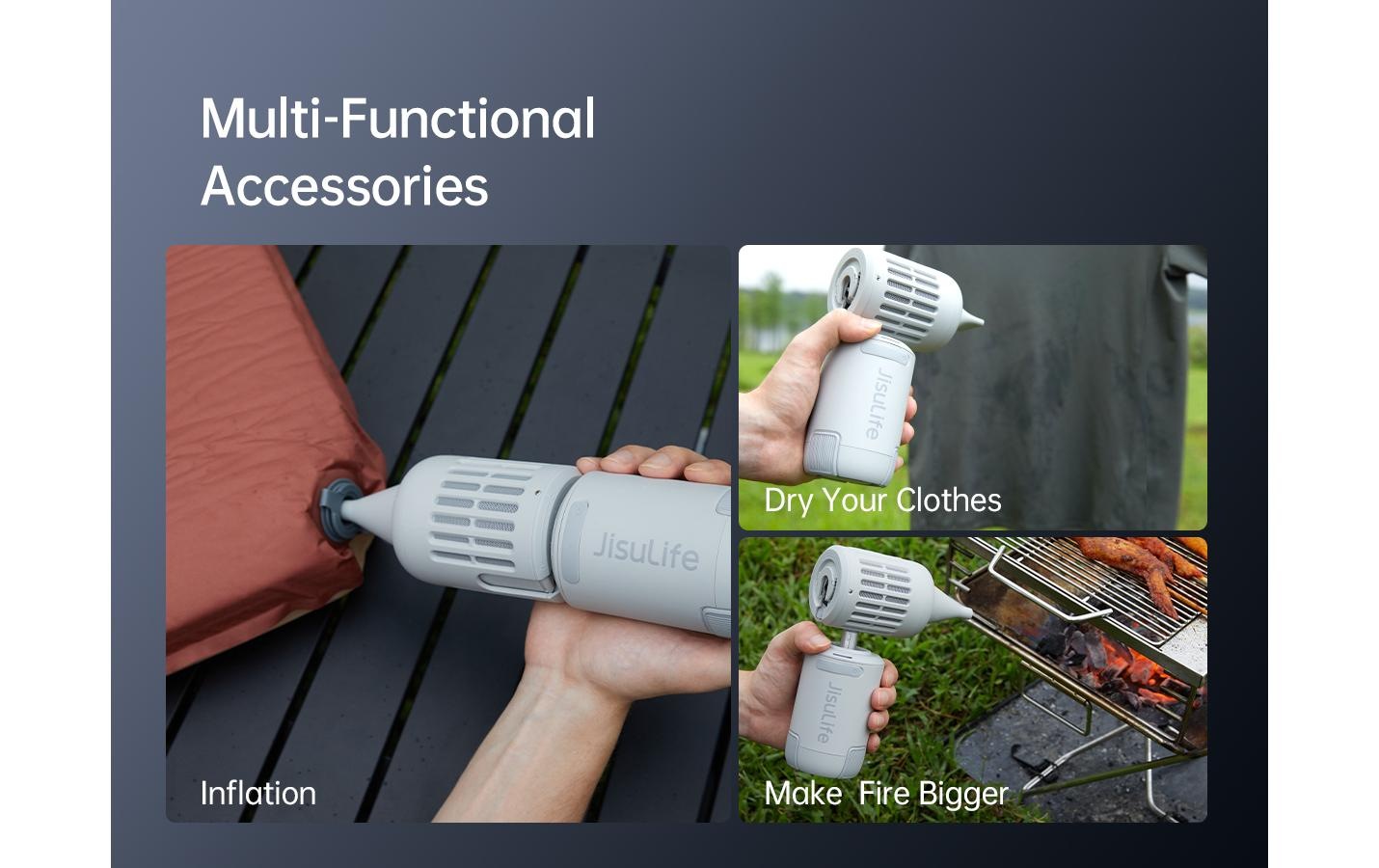   Tischventilator »Jisulife Ultra1« Höhenverstellbar