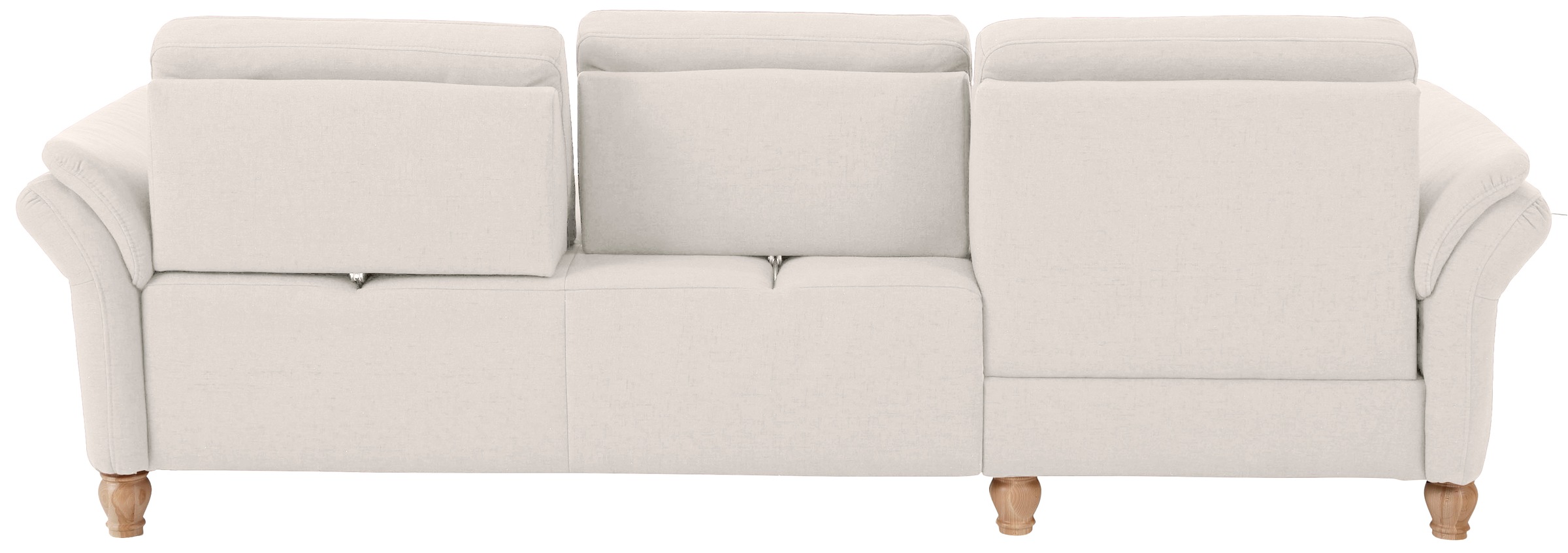 Home affaire Ecksofa »Palace L-Form« incl. Sitztiefenverstellung, wahlweise mit Bettfunktion und Stauraum